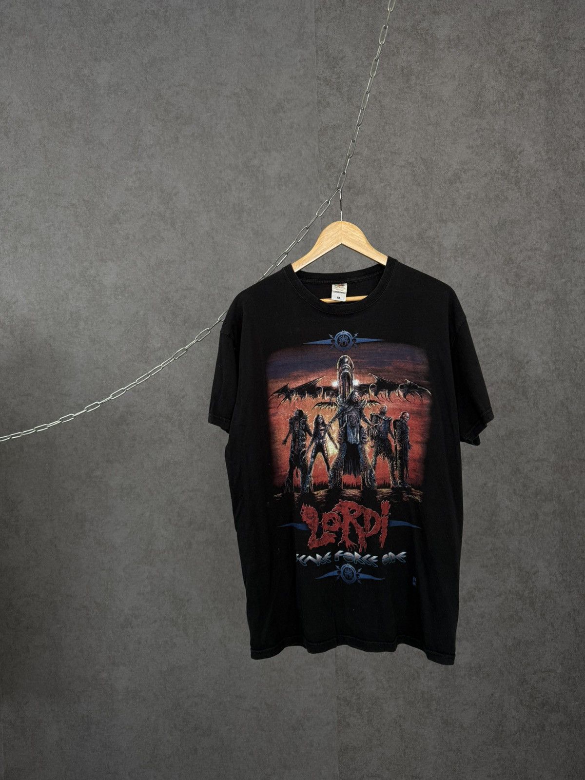 Band Tees Lordi Scare Force One rock band tour tee Size US XL / EU 56 / 4 - 1 Thumbnail