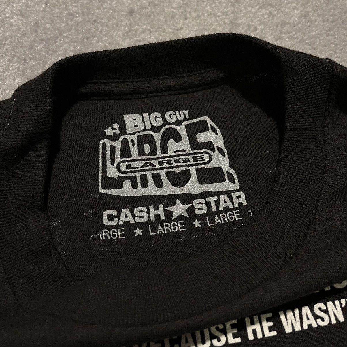 Vintage Sam Hyde Cash Star RIP P Diddy Did It Graphic Humor T Shirt Size US L / EU 52-54 / 3 - 5 Thumbnail