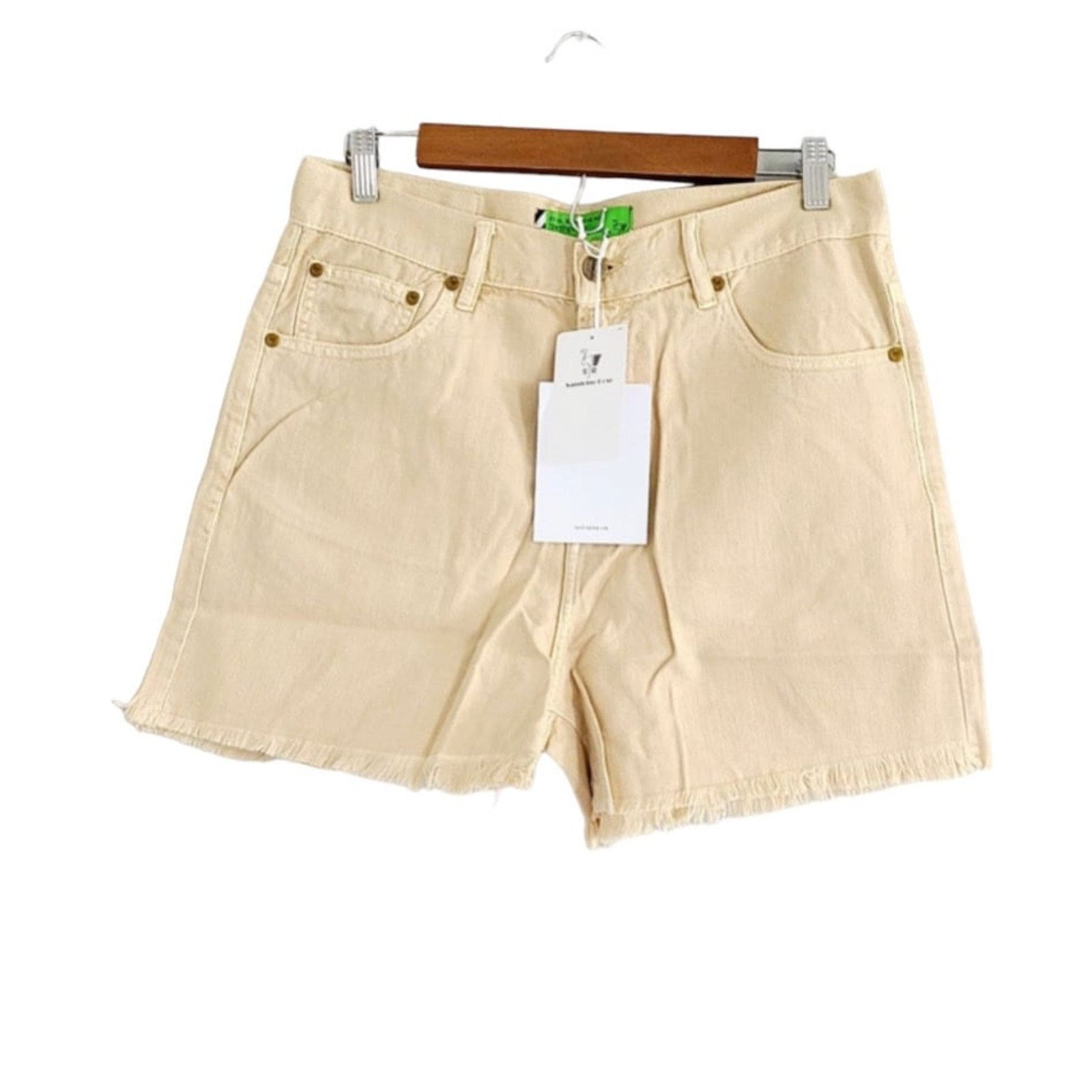 Sandrine Rose Sandrine Rose x FP Beige (NWT Beige Zipper Womens Size 27 Size 27" / US 4 / IT 40 - 4 Thumbnail