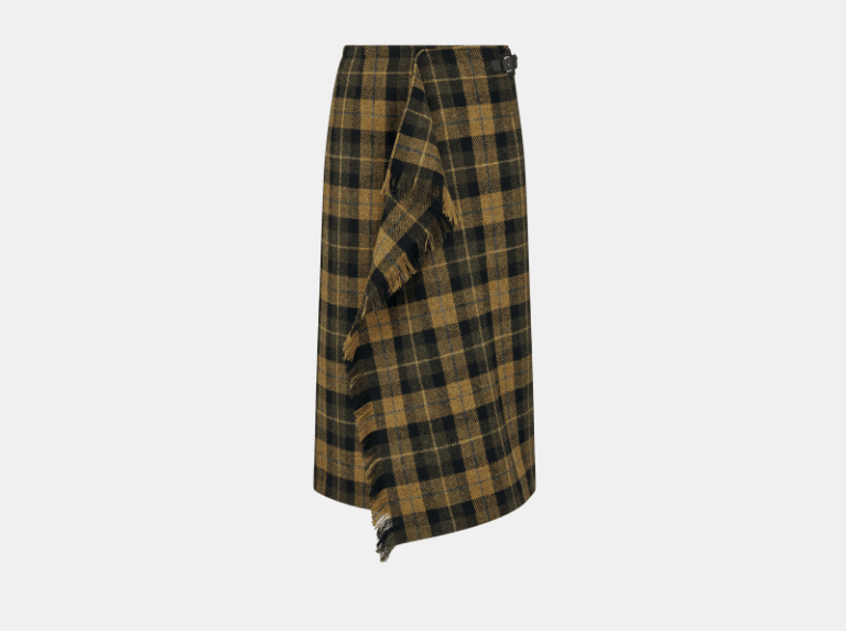 Dior oo1w1db10326 511J20 Midi Skirt in Multicolor Size 25" / US 0 / IT 36 - 1 Thumbnail