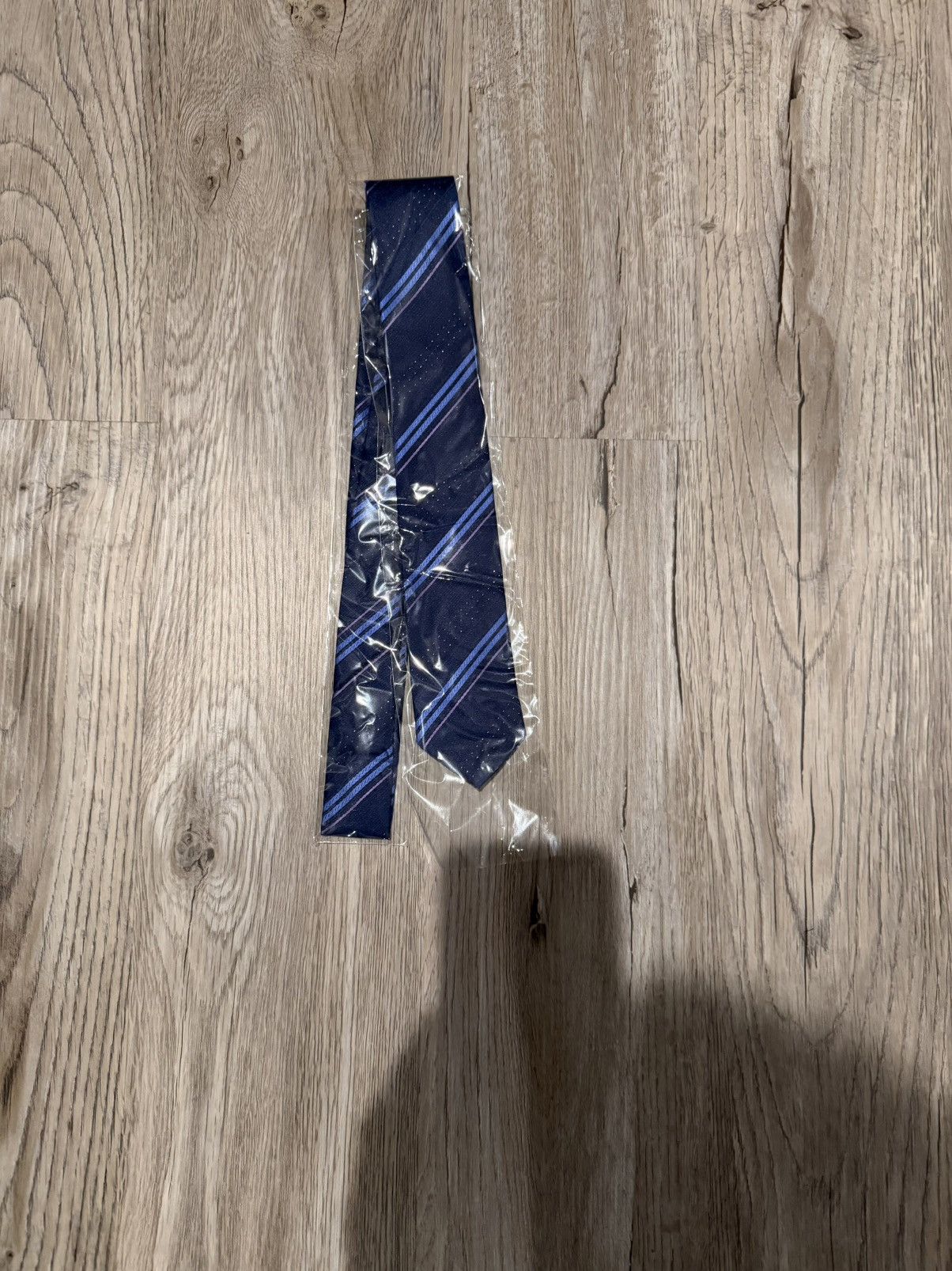 Other Blue Striped Neck Tie Size 32 - 1 Thumbnail
