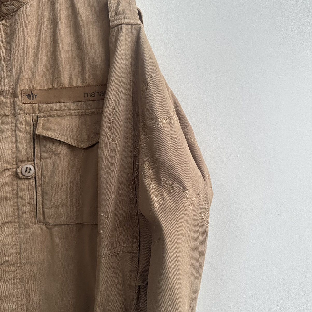 Maharishi Maharishi m 65 jacket embroidered logo Size US XL / EU 56 / 4 - 16 Thumbnail