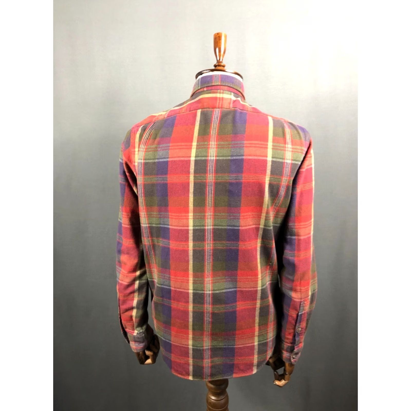 Ralph Lauren Ralph Lauren Shirt Men Multicolor Cotton Check Button-Up Long Sleeve Brushed Classic Fit Size M Size US M / EU 48-50 / 2 - 3 Thumbnail