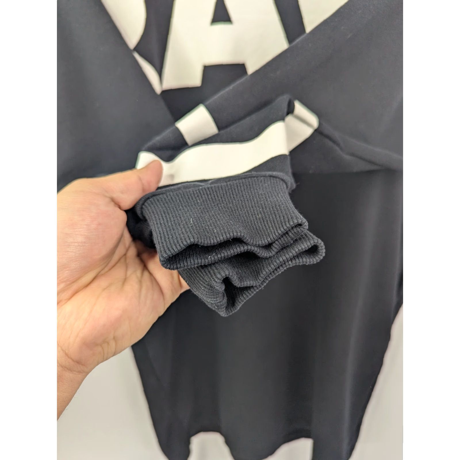 Vintage G Star Raw Scolla Oversized Hooded Striped Sweater Dress Size Medium Logo Womens Sweater Dress Hooded Black SS18? Size M / US 6-8 / IT 42-44 - 3 Thumbnail