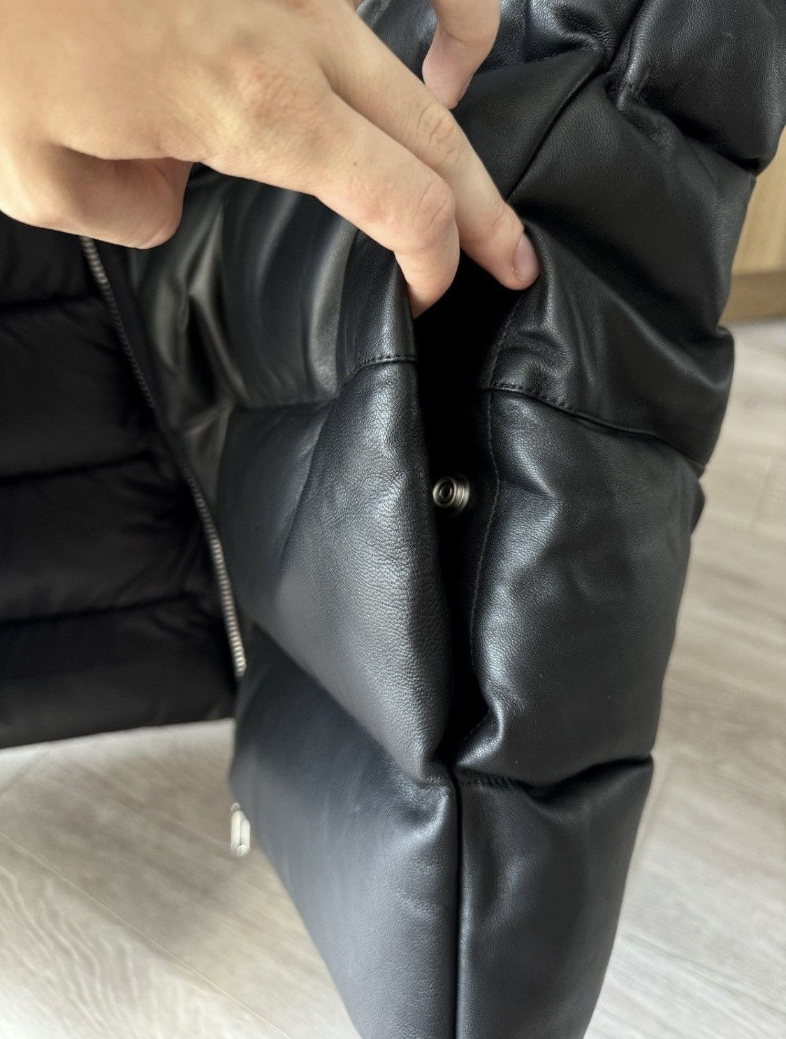Rick Owens × Rick Owens Drkshdw Rick Owens Lamb Skin Vest Size US L / EU 52-54 / 3 - 11 Thumbnail