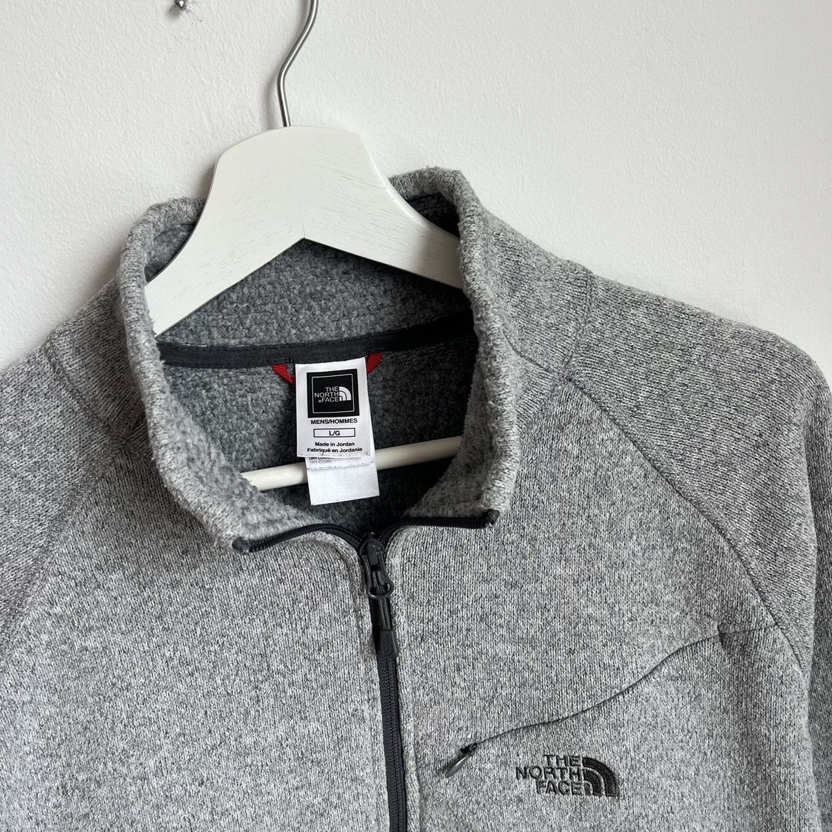 The North Face Vintage The North Face Gray Fleece L Size US L / EU 52-54 / 3 - 3 Thumbnail