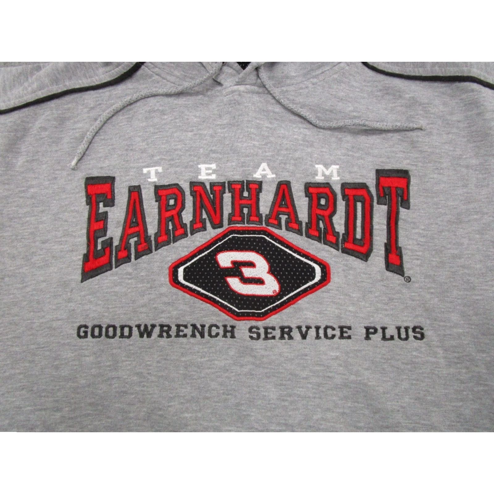 Vintage VINTAGE Y2K Dale Earnhardt Chase Authentics Embroidered Hoodie Size L Gray Read Mens Size US L / EU 52-54 / 3 - 2 Thumbnail
