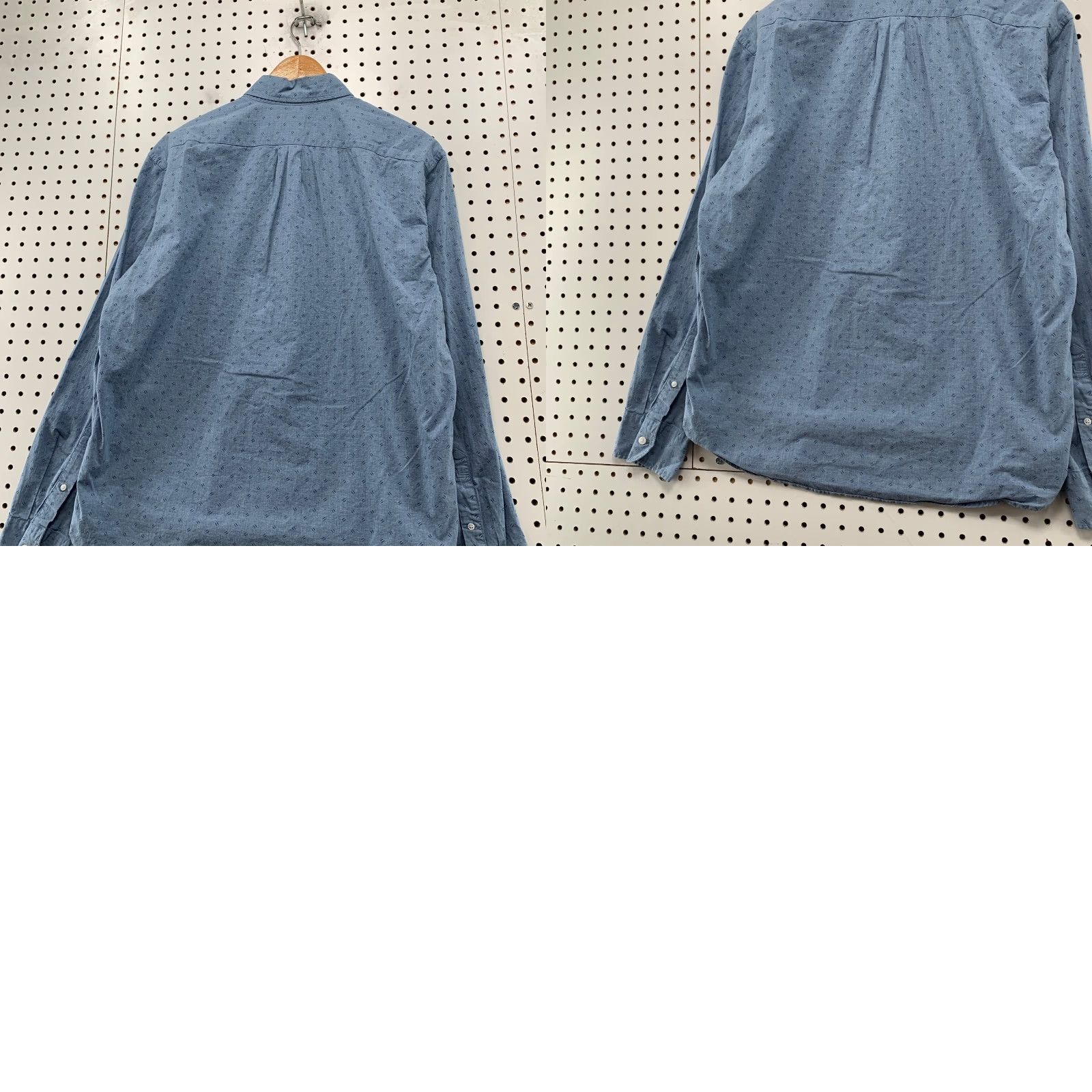 J.Crew J.CREW Button-Up Shirt Mens Large Blue Slim Untucked Secret Wash Short Stretch Blue Size US L / EU 52-54 / 3 - 9 Thumbnail