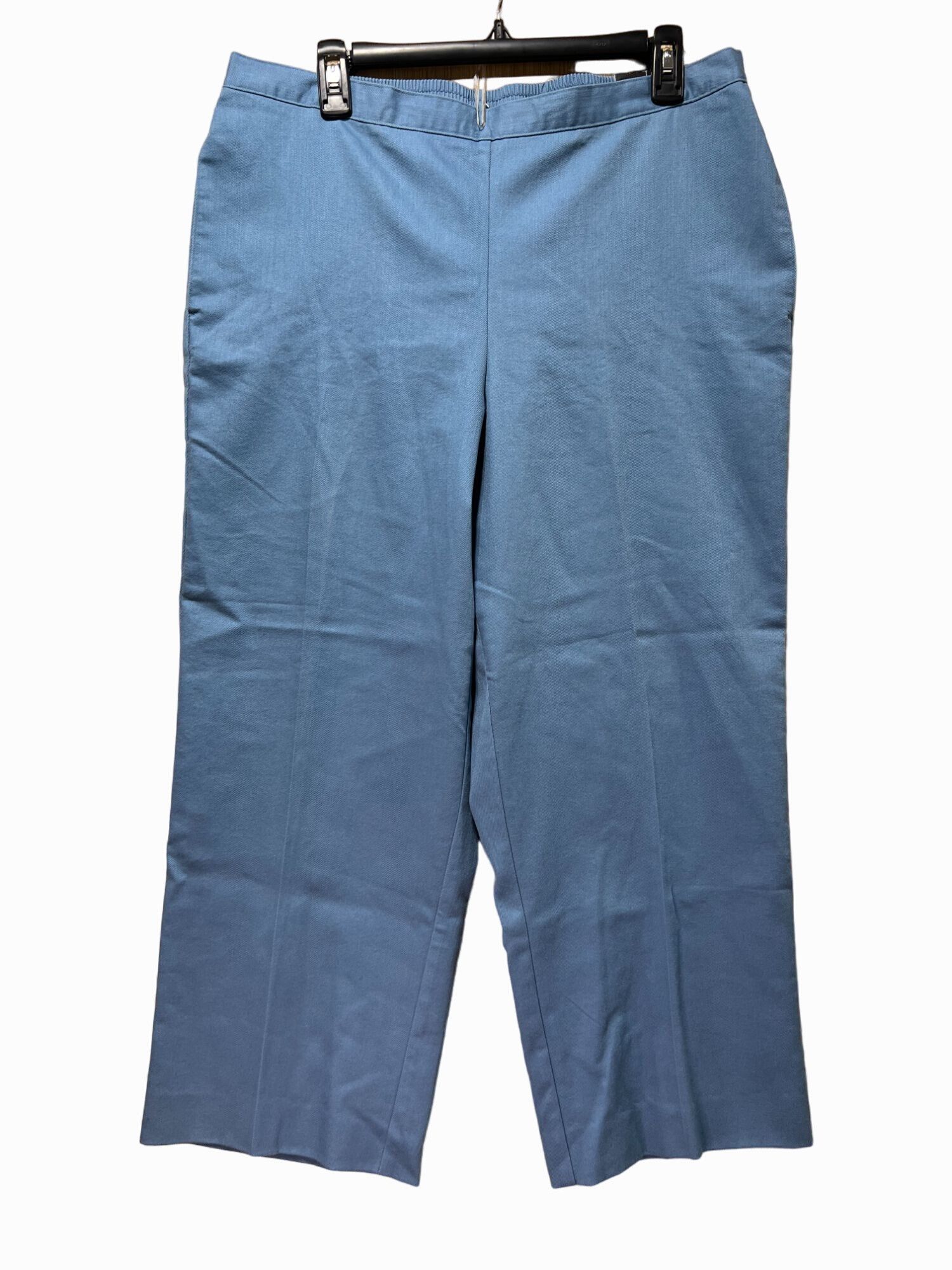 Other Alfred Dunner Women's Pull-On Elastic Waist Pant - Light Blu Size 38" / US 16 / IT 52 - 14 Thumbnail