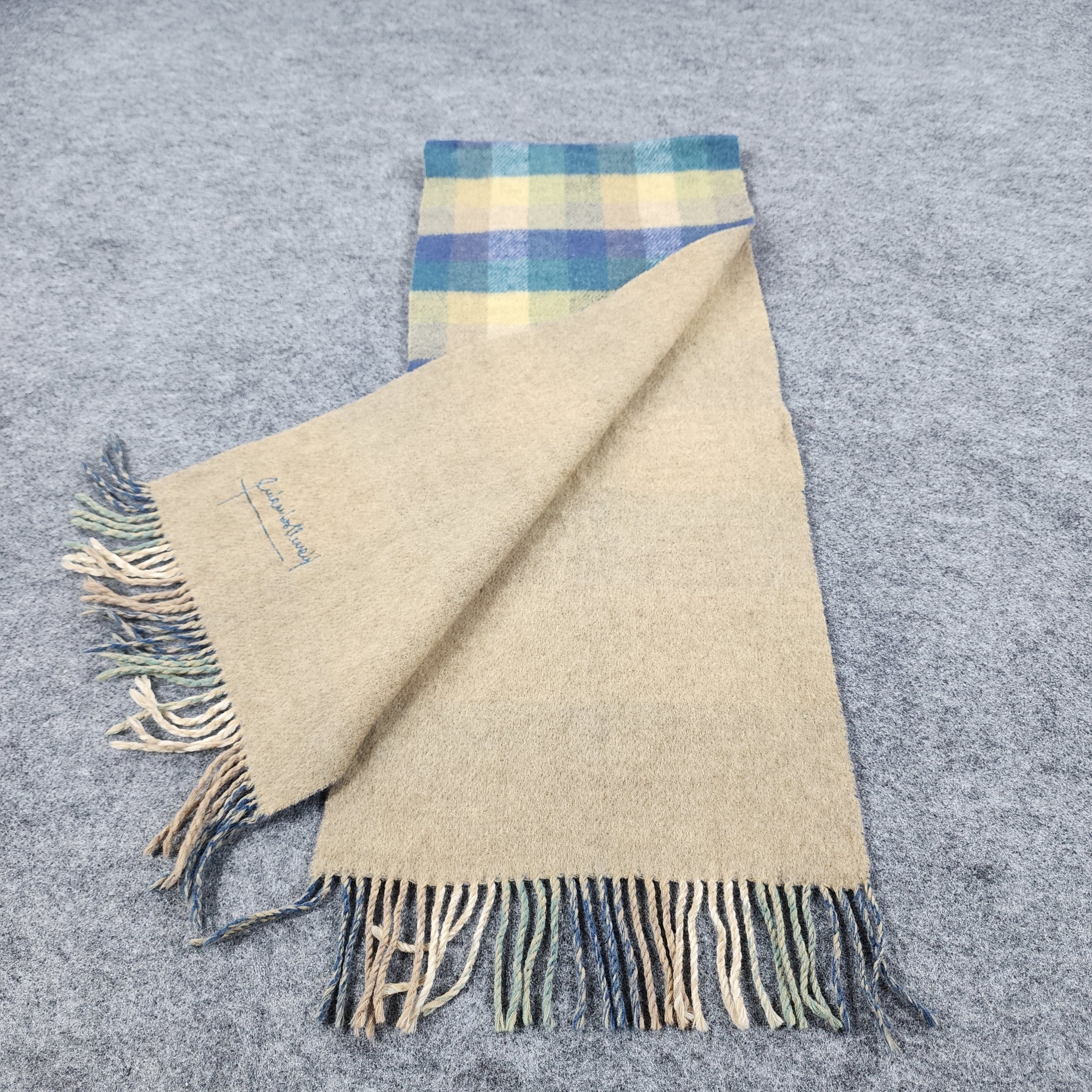 Pierre Balmain × Vintage Pierre Balmain Scarf / Muffler / Neckwear D003 Size ONE SIZE - 7 Thumbnail