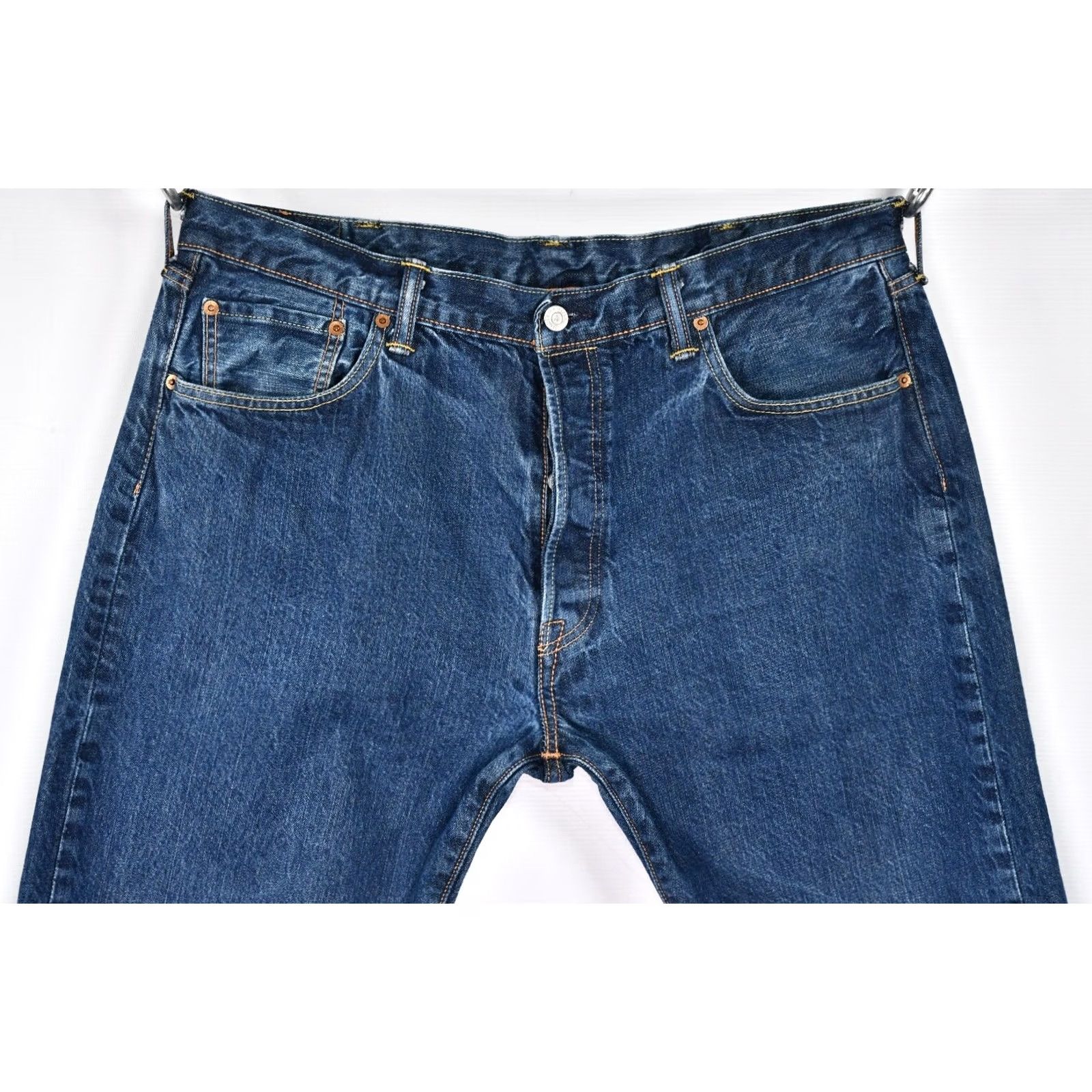 Levi's LEVI'S 501 Jeans Men W40/L32 Straight Denim Blue Cotton Regular Classic 00501-0162 Vintage-Yes? 501 Series 00501-0162 Size US 40 / EU 56 - 3 Thumbnail