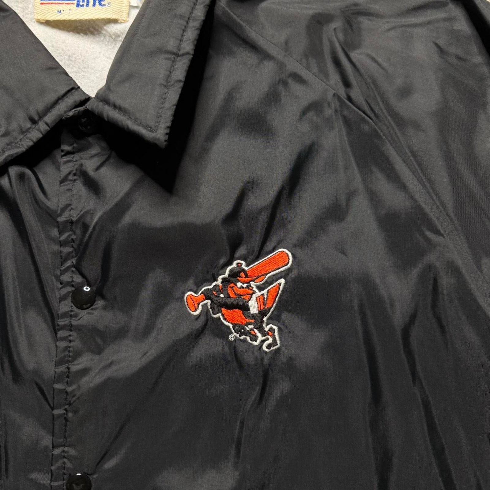 Chalk Line × MLB × Vintage Vintage 90’s Chalk Line Baltimore Orioles Coaches Jacket XL Size US XL / EU 56 / 4 - 3 Thumbnail