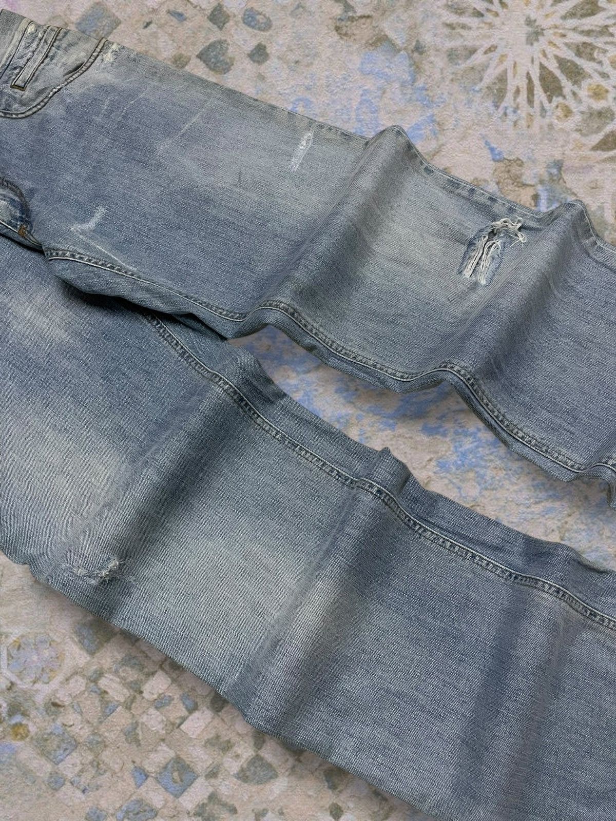 Dolce & Gabbana Vintage Authentic Designer Dolce & Gabbana Distressed Denim Size US 36 / EU 52 - 6 Thumbnail