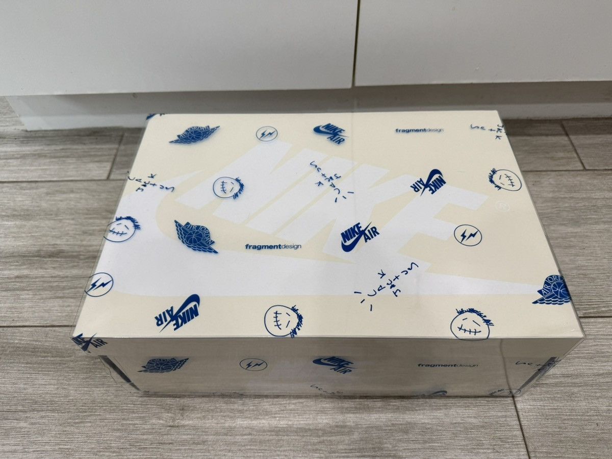 Fragment Design × Jordan Brand × Travis Scott Fragment Travis Scott Jordan 1 Retro Low Sail Black Blue 12 Size US 12 / EU 45 - 12 Thumbnail