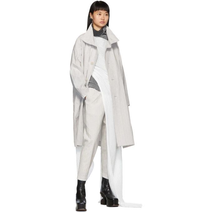 Issey Miyake Issey Miyake 1 Size Gray Blink Coat Bao Style Japan XS-S Size S / US 4 / IT 40 - 13 Thumbnail