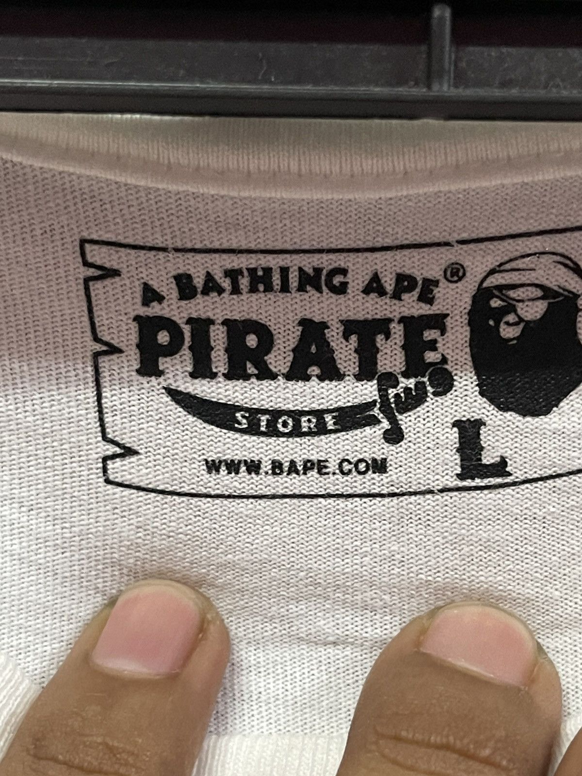 Bape A Bathing Ape(BAPE) Baby Milo Long Sleeve🔥🔥🔥 Size US L / EU 52-54 / 3 - 2 Thumbnail