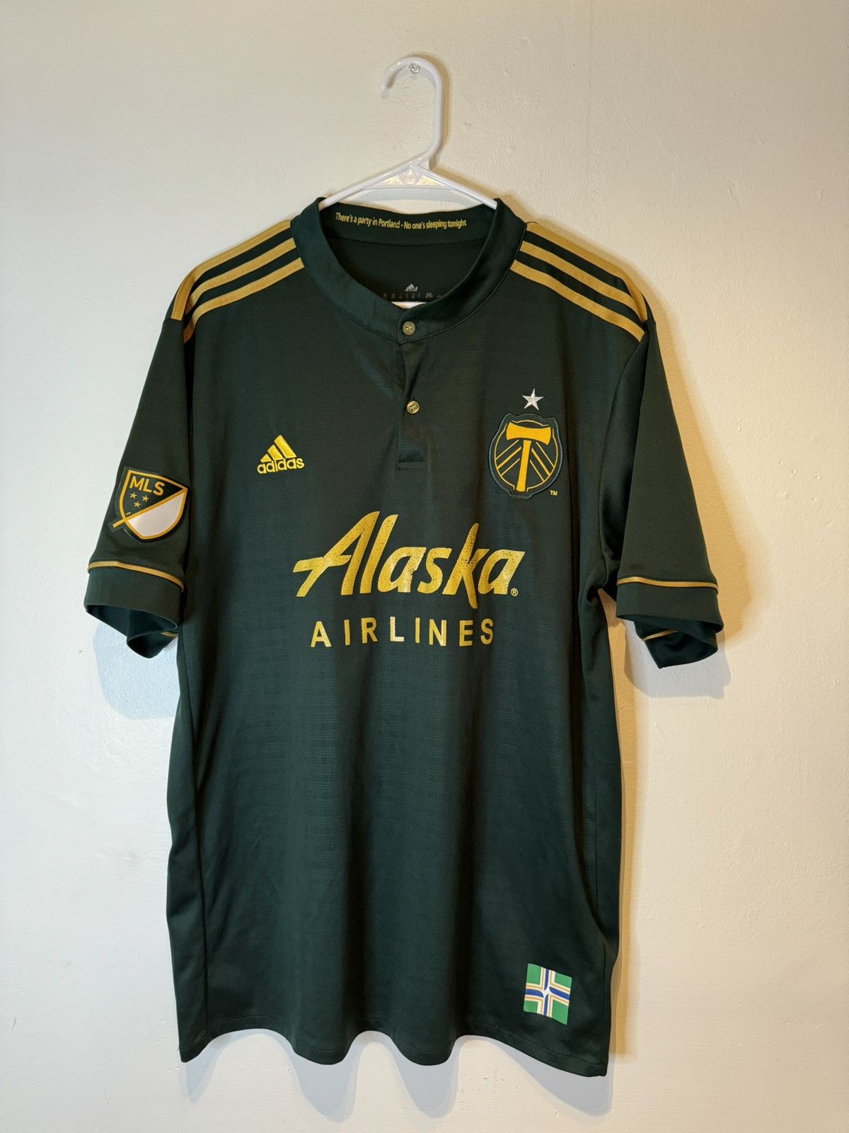 Adidas Portland Timbers Jersey Green Men’s Size XL Adidas Home Size US XL / EU 56 / 4 - 1 Thumbnail