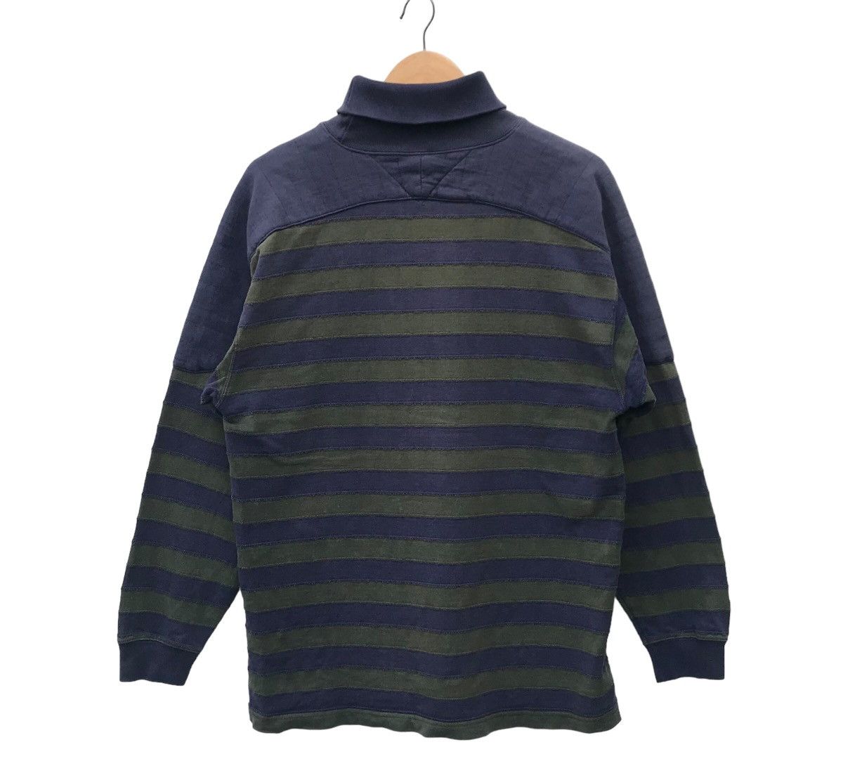 Tommy Hilfiger × Vintage Vintage Tommy Hilfiger Stripe Faded Sweatshirt Size US M / EU 48-50 / 2 - 9 Thumbnail