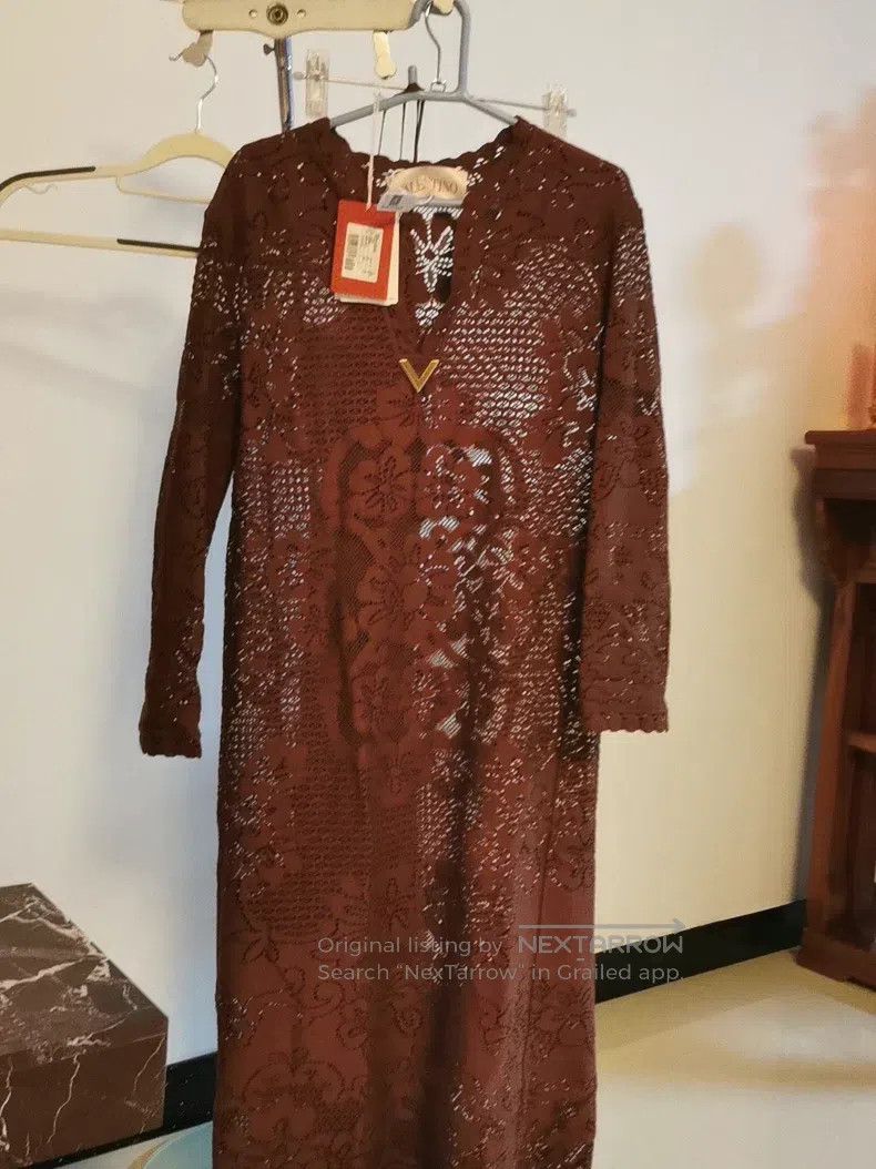Valentino Valentino Chocolate dress Size S / US 4 / IT 40 - 2 Thumbnail