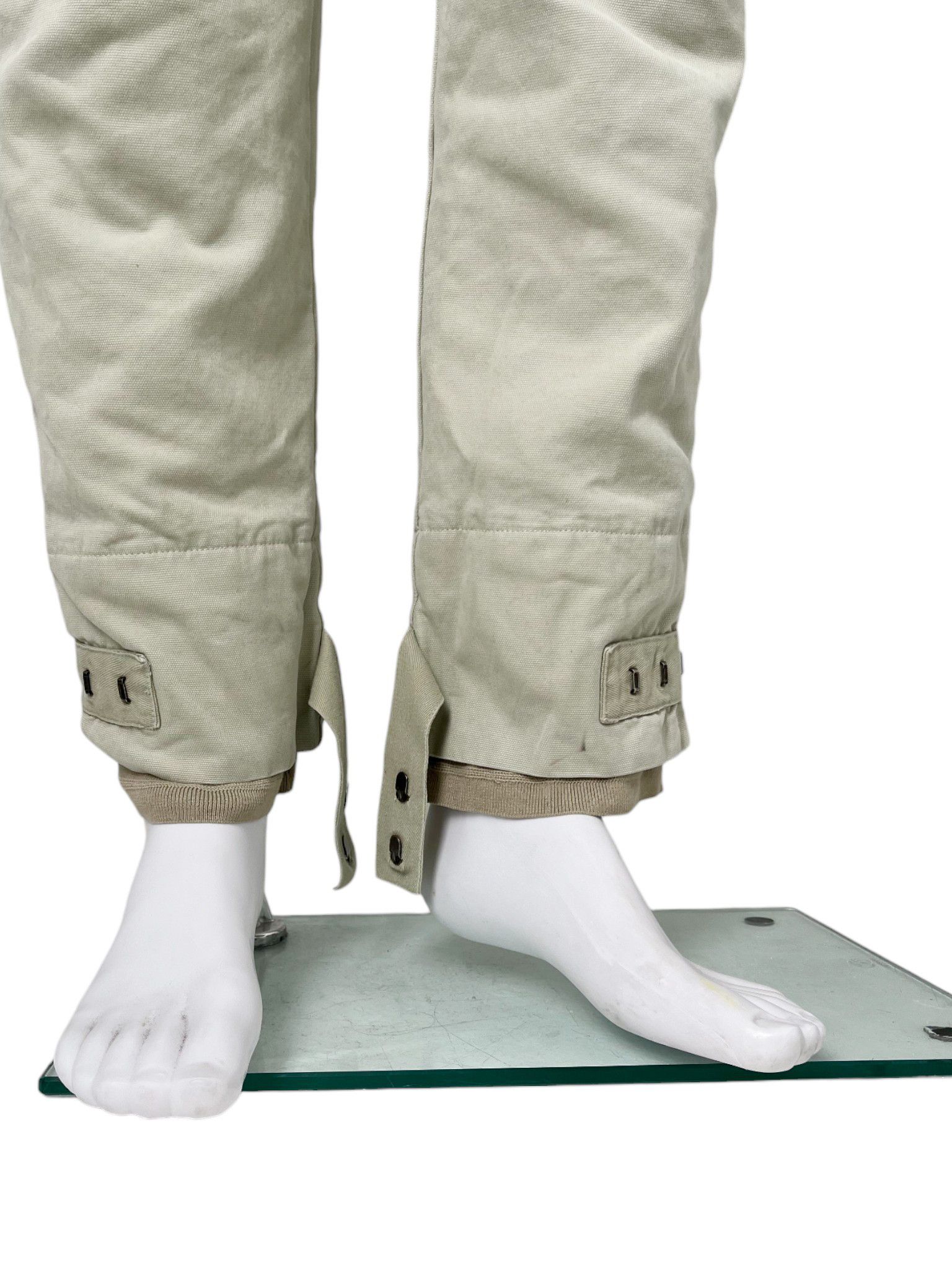 Marithe + Francois Girbaud 2000's Starts Grey Cargo Jeans Size US 31 - 10 Thumbnail