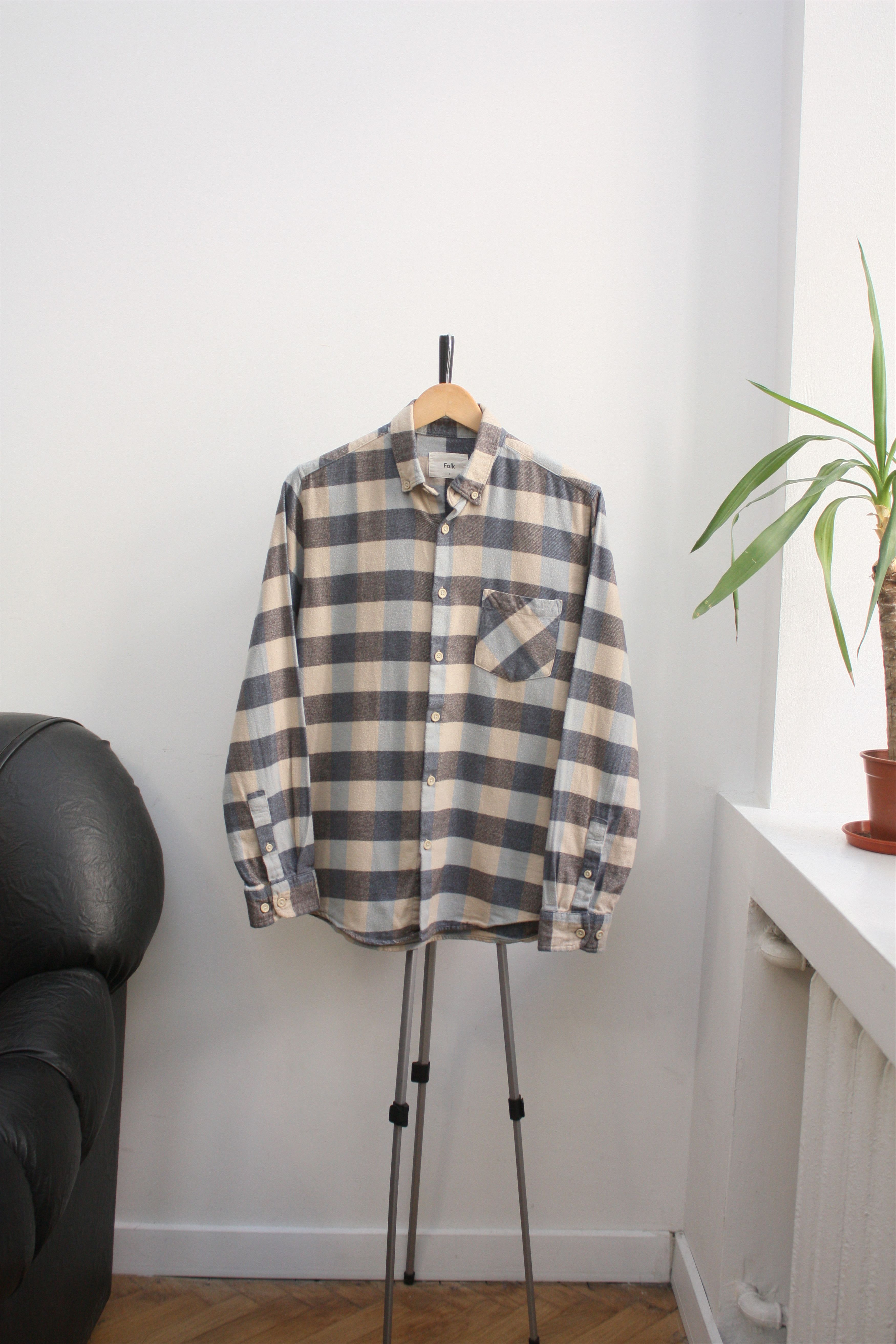 Folk Folk Flannel Checkered Shirt Men's Medium Size US M / EU 48-50 / 2 - 2 Thumbnail