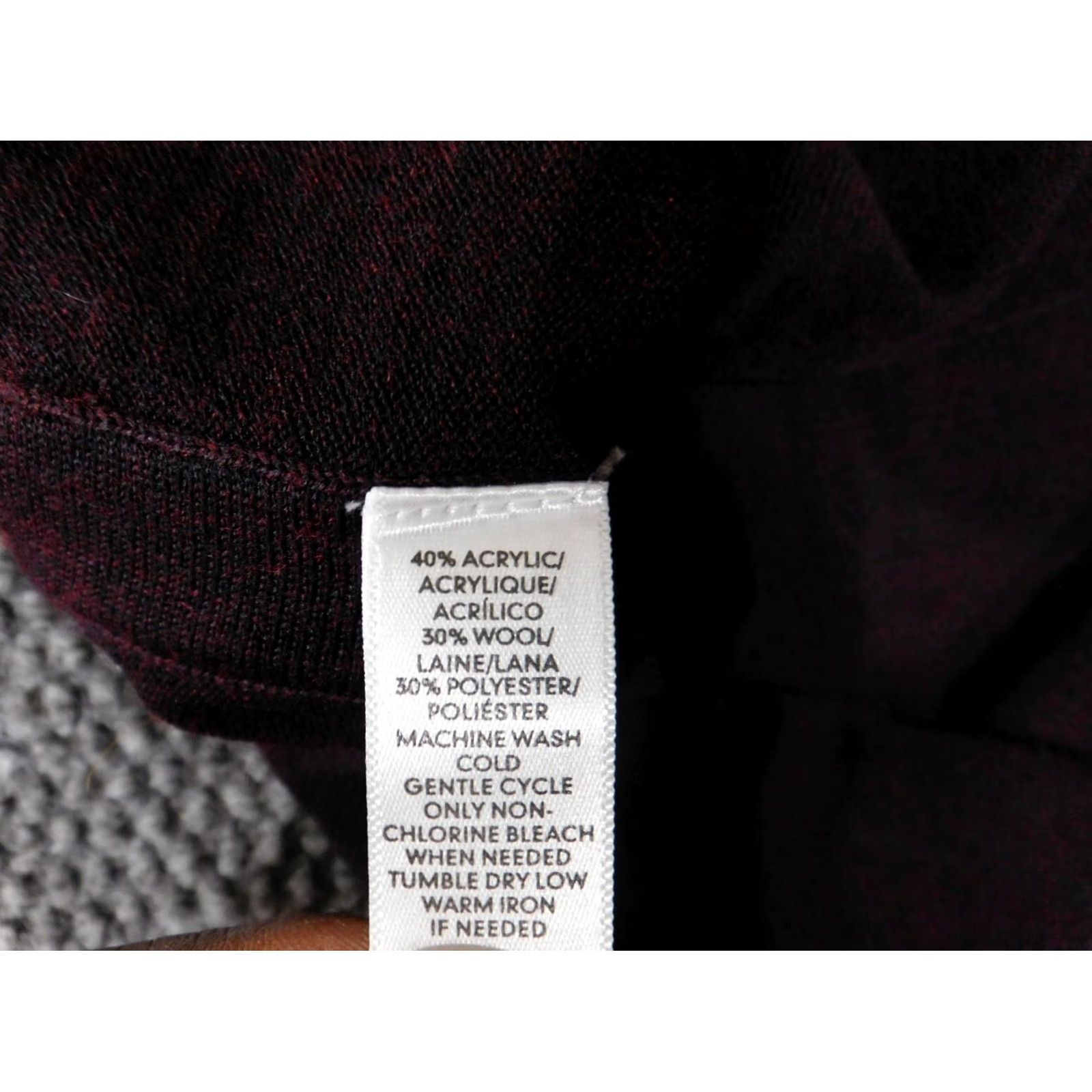 Loft LOFT Sweater Pullover Womens Small Purple Knit Wool Acrylic Crew Neck Rib Knit Long Sleeve Casual Modern Stretch Regular Size S Color Purple Womens) Size S / US 4 / IT 40 - 7 Thumbnail