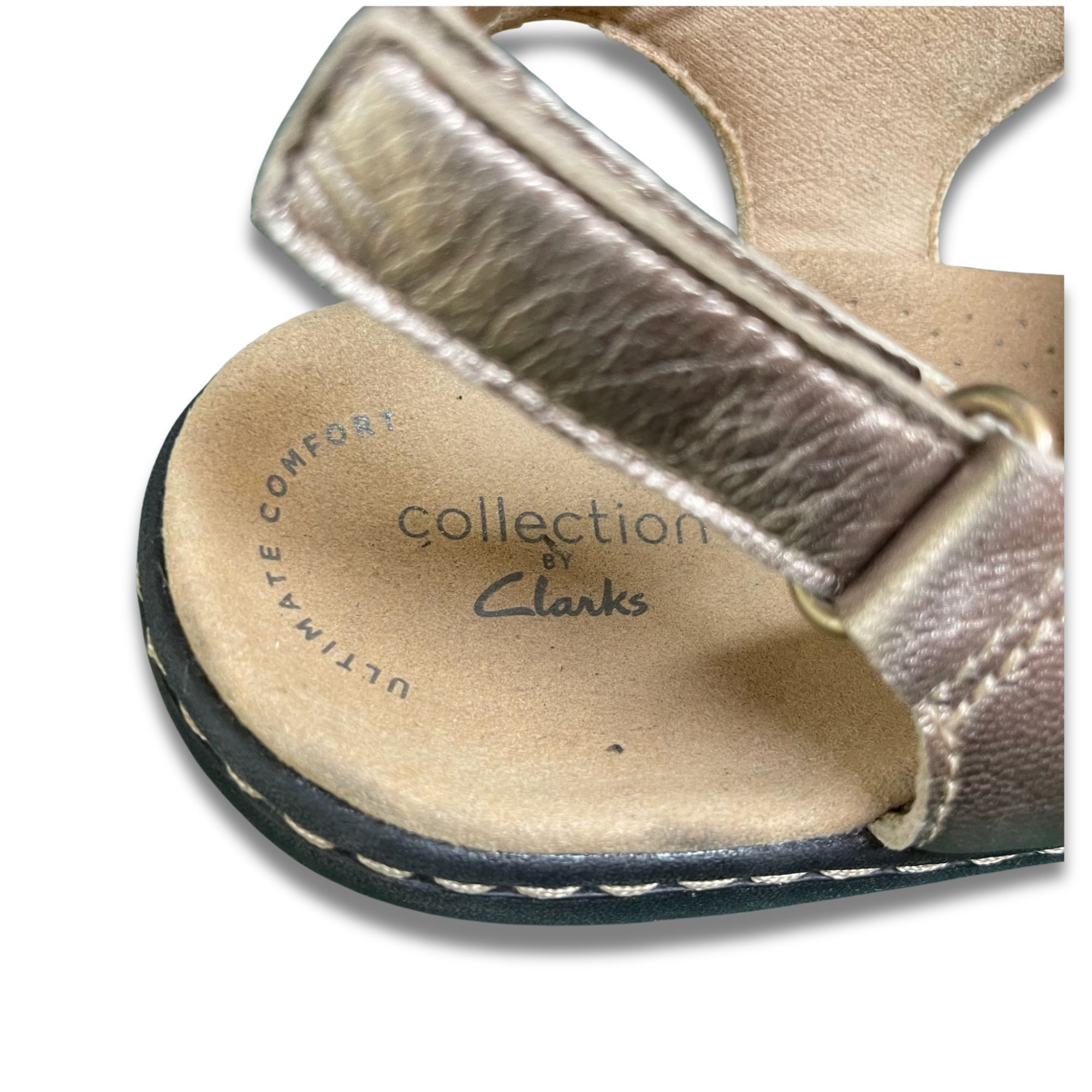 Clarks Clarks Laurieann Kay Womens Sandals Metallic Leather Adjusta Size US 6 / IT 36 - 6 Thumbnail