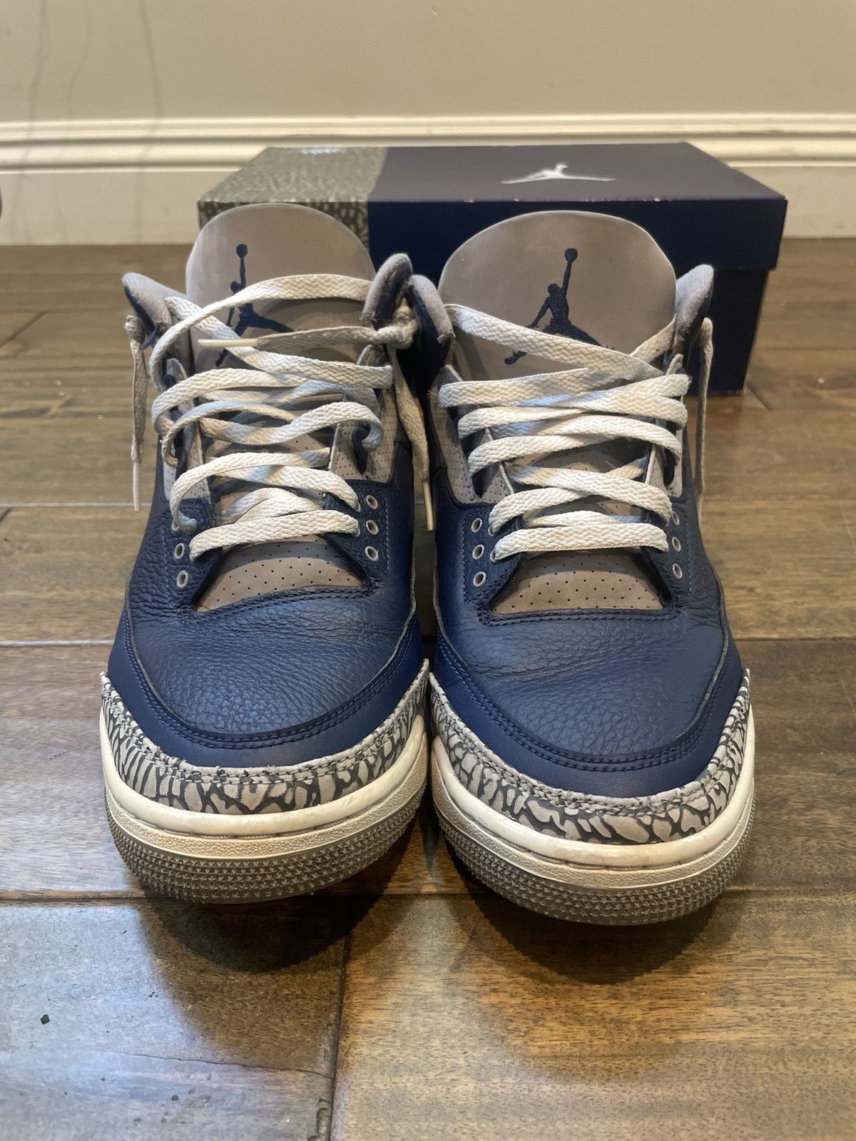 Jordan Brand Jordan 3 Retro Georgetown Size US 11 / EU 44 - 6 Thumbnail