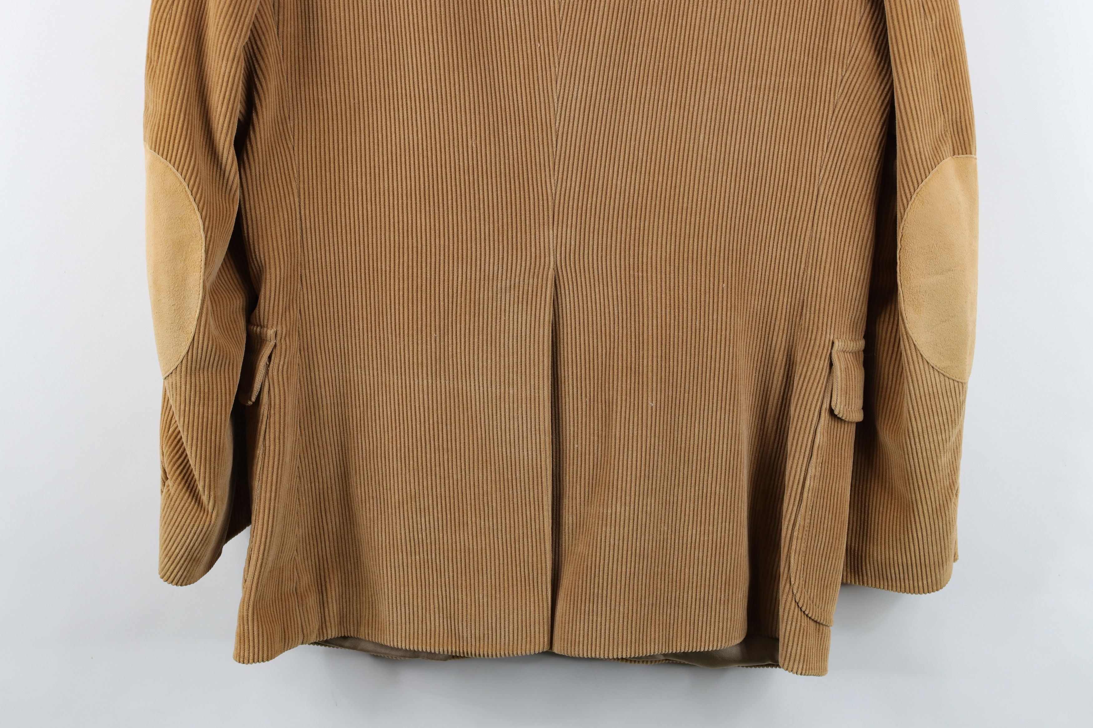 Vintage Vintage 70s Streetwear Elbow Patch Corduroy Blazer Jacket Size US XL / EU 56 / 4 - 16 Thumbnail