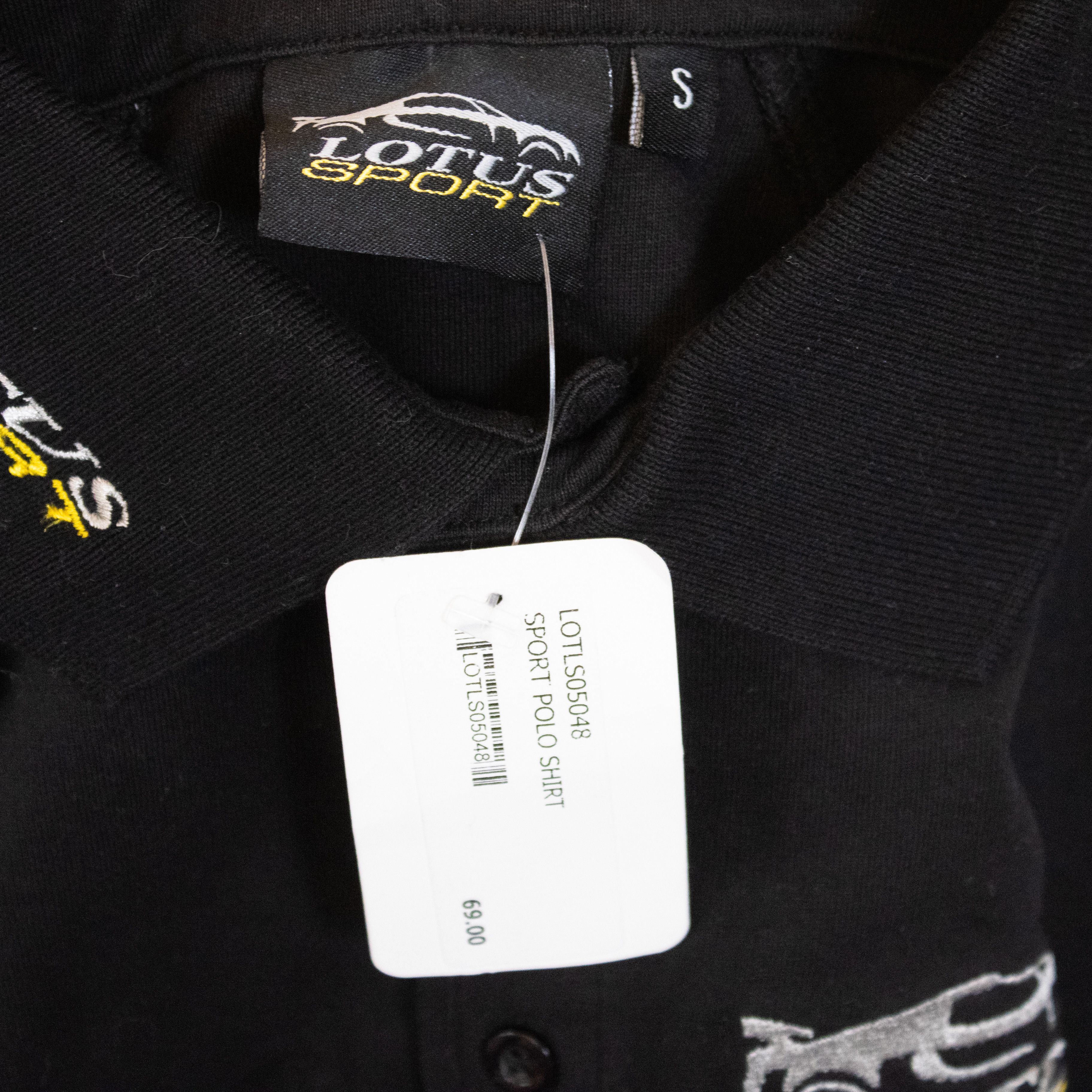 Lamborghini × Vintage Y2K 2000's Dread Lotus Sport Deadstock Black Polo Shirt Size US S / EU 44-46 / 1 - 6 Thumbnail