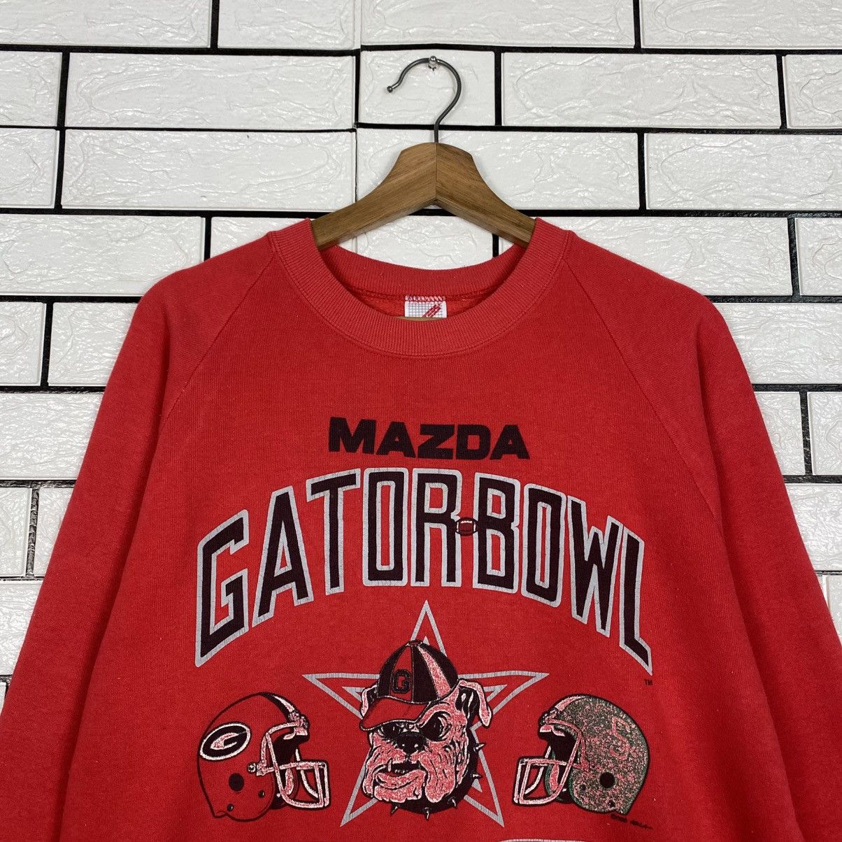 Vintage Vtg 99 Mazda Gator Bowl Georgia Bulldogs vs Michigan State Size US L / EU 52-54 / 3 - 4 Thumbnail