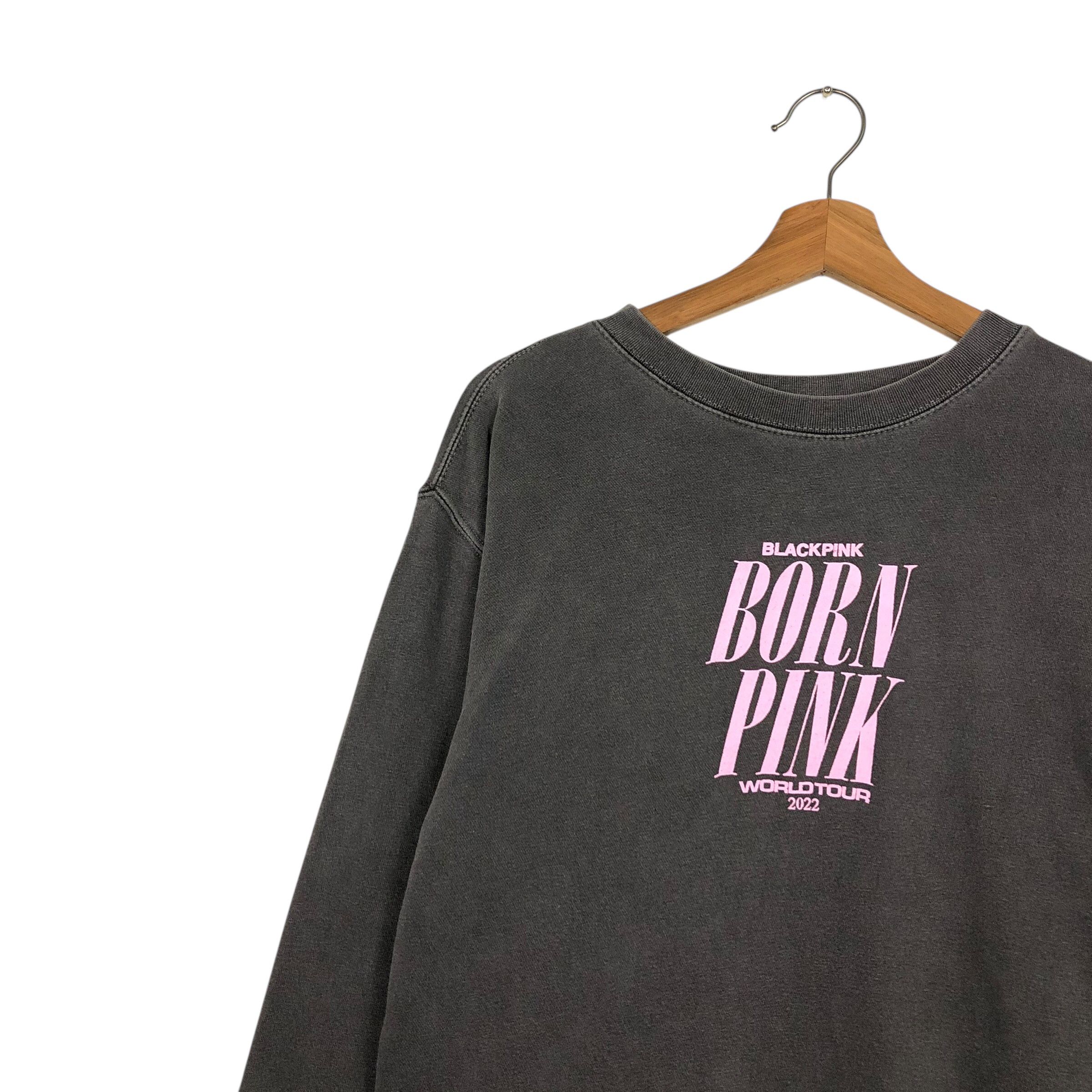 Japanese Brand 📌Sweatshirt Blackpink Tour Big Logo Size US M / EU 48-50 / 2 - 8 Thumbnail