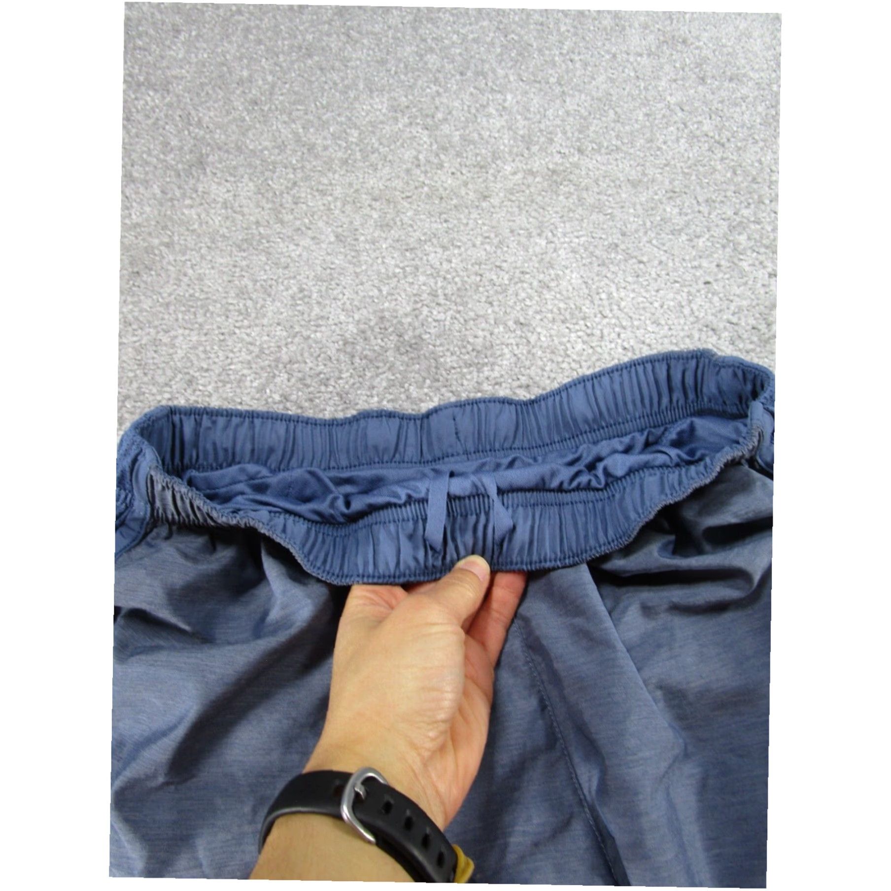 Nike Nike Women's Small Blue Gray Dri Fit Shorts Size 28" / US 6 / IT 42 - 6 Thumbnail