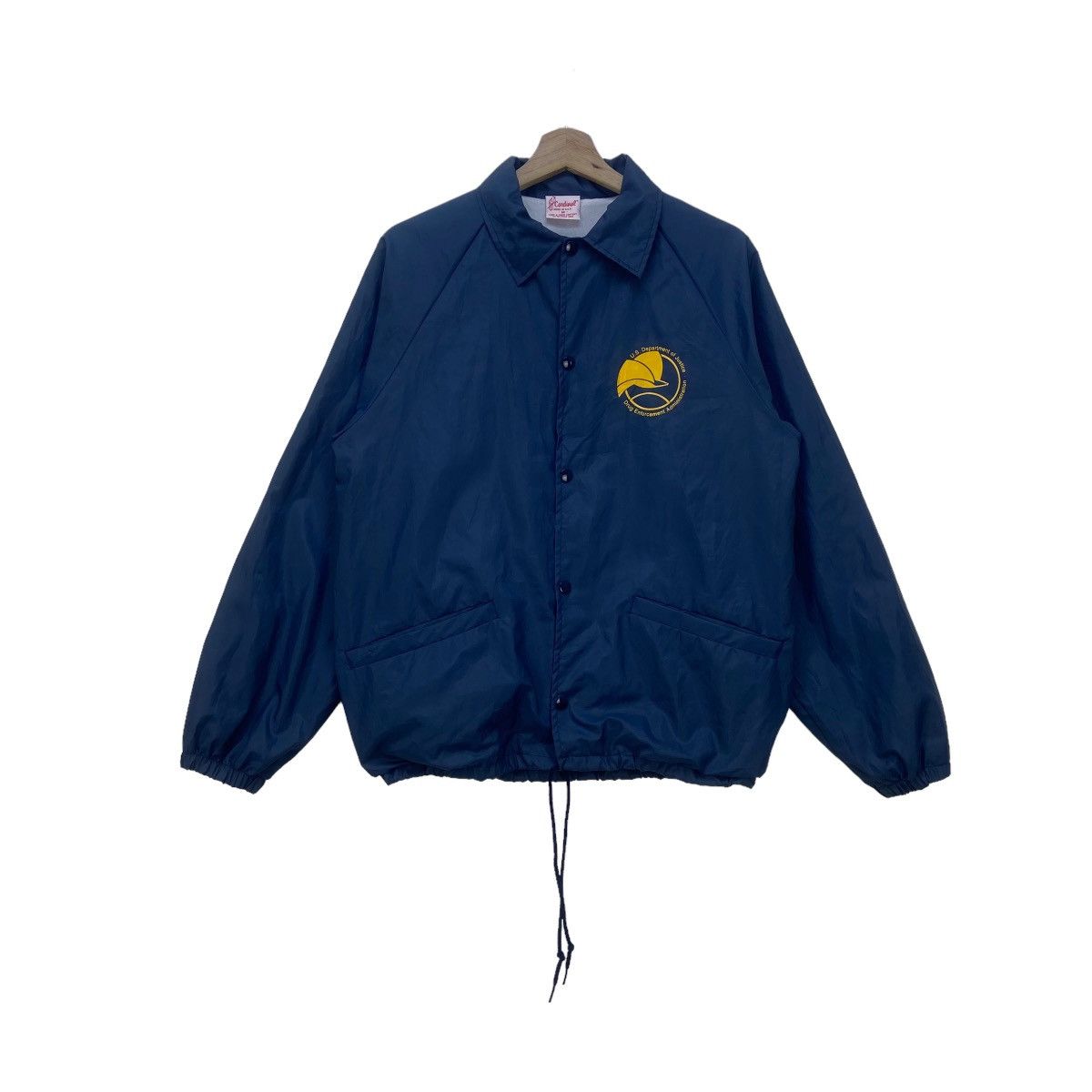 Vintage 90s Drug Enforcement Administration (DEA) Coach Jacket Size US M / EU 48-50 / 2 - 4 Thumbnail