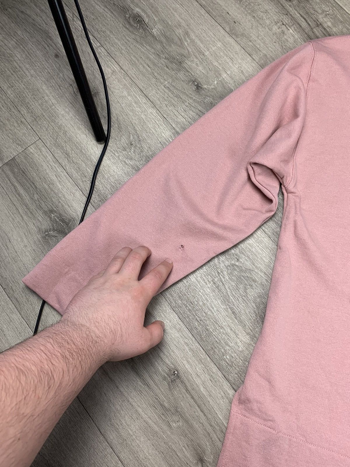 Sandro Sandro Pink Hoodie Oversized Hoodie Sandro Cotton L Size Size L / US 10 / IT 46 - 22 Thumbnail