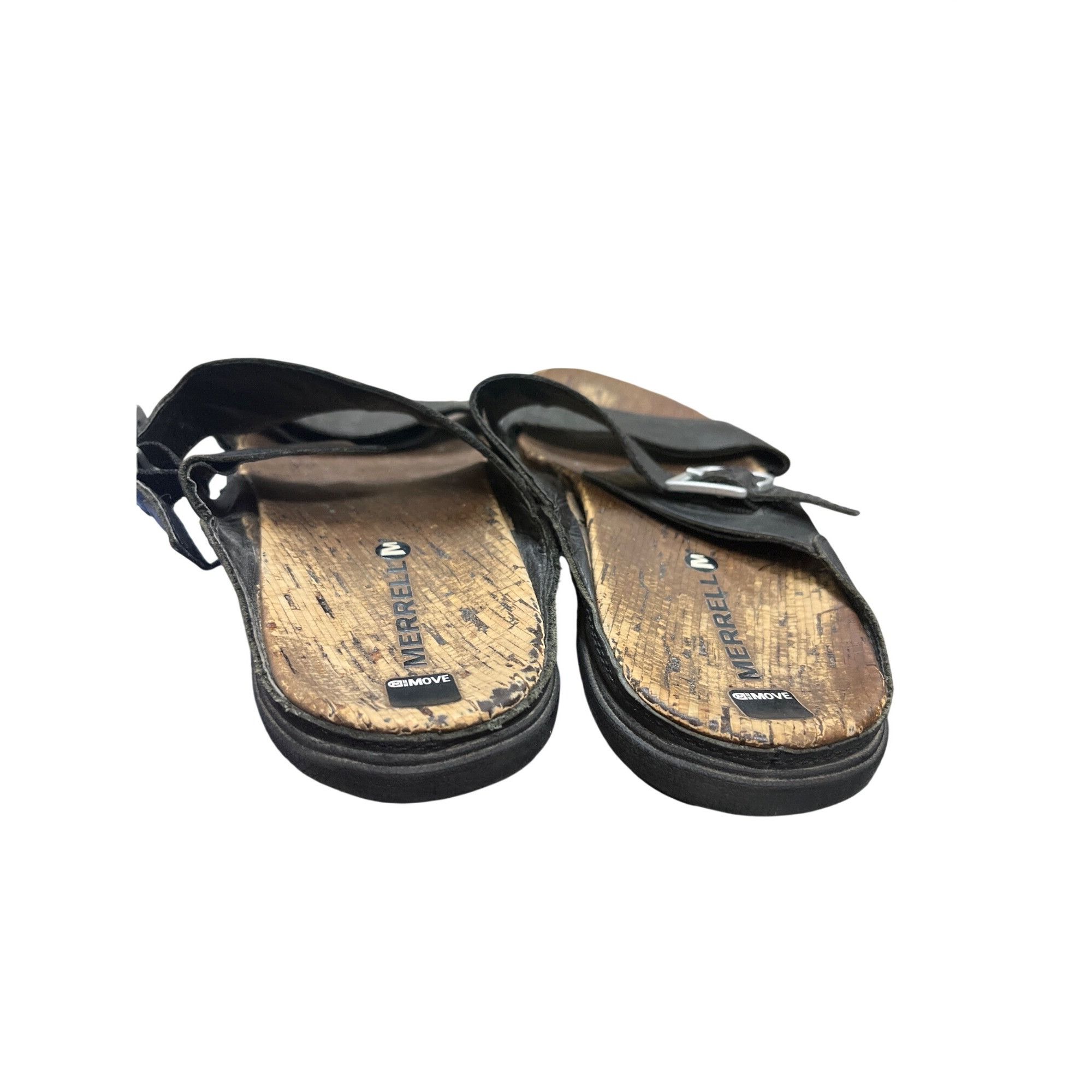 Merrell Merrell Select Move wms black leather slip on Sandals sz 9 S Size US 9 / IT 39 - 7 Thumbnail