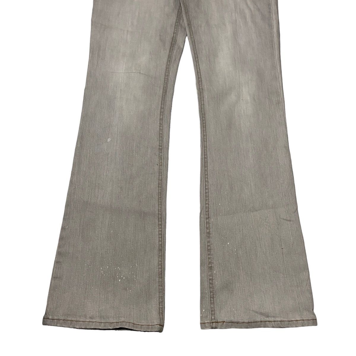 Hysteric Glamour × If Six Was Nine × Japanese Brand 2000's Flared Washed Japanese Bootcut Jeans Size US 29 - 5 Thumbnail