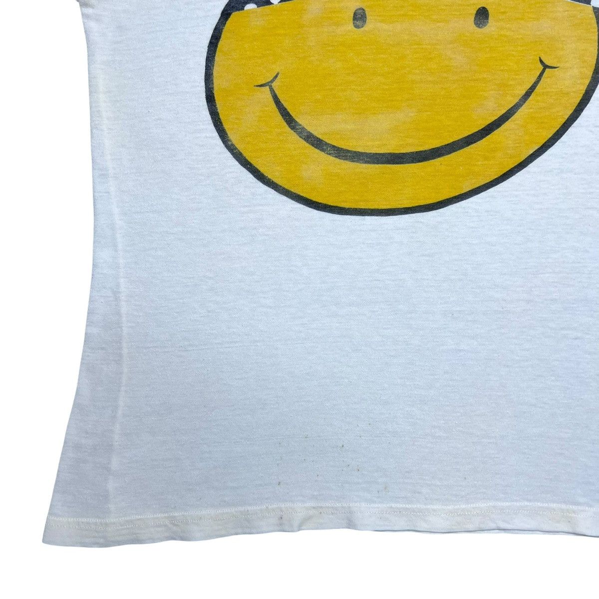 Vintage Vtg 1980s Acid House Smiley Face Bandana Techno Rave T-Shirt Size US L / EU 52-54 / 3 - 7 Thumbnail