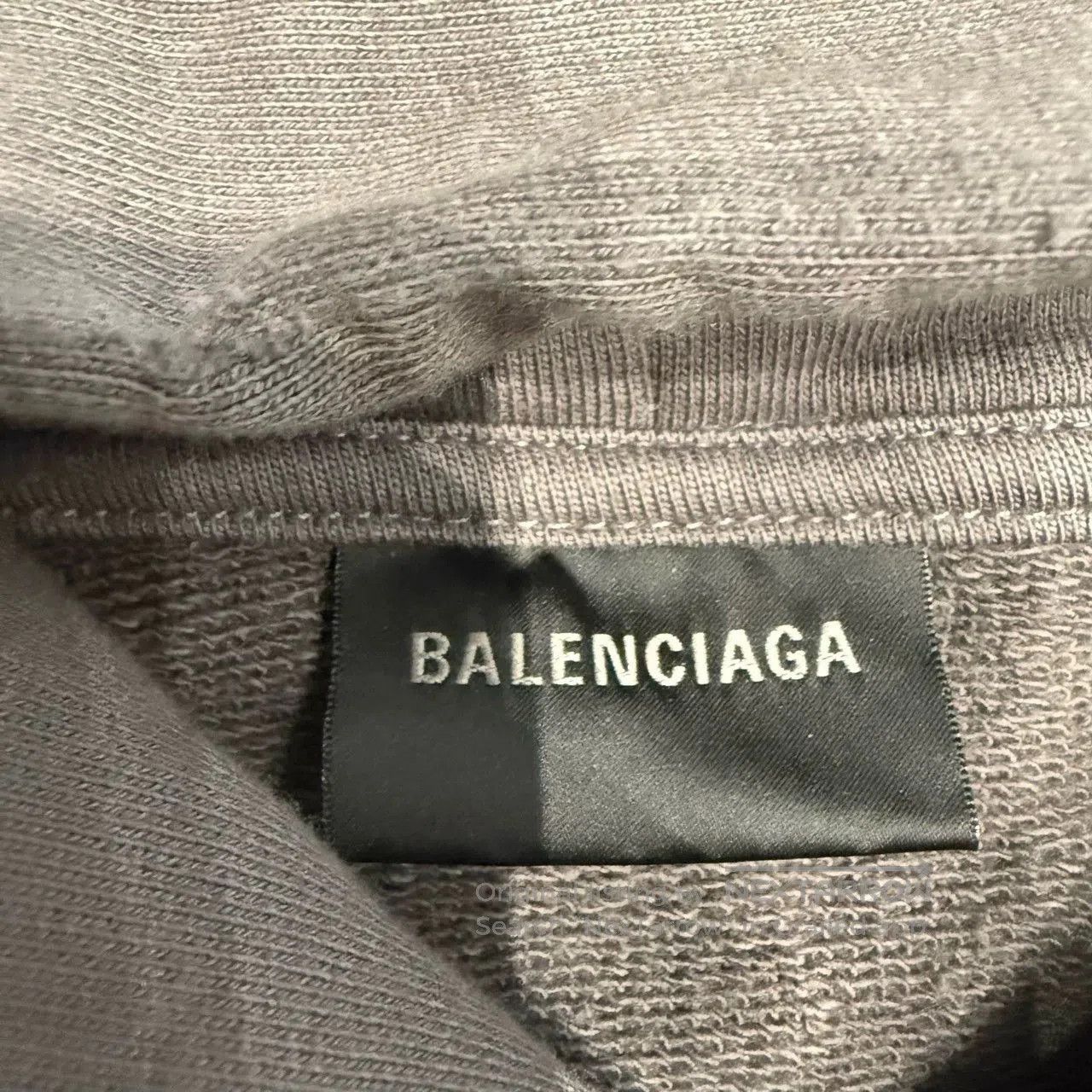 Balenciaga Balenciaga Gray Coke Hoodie XS. Size US XS / EU 42 / 0 - 7 Thumbnail