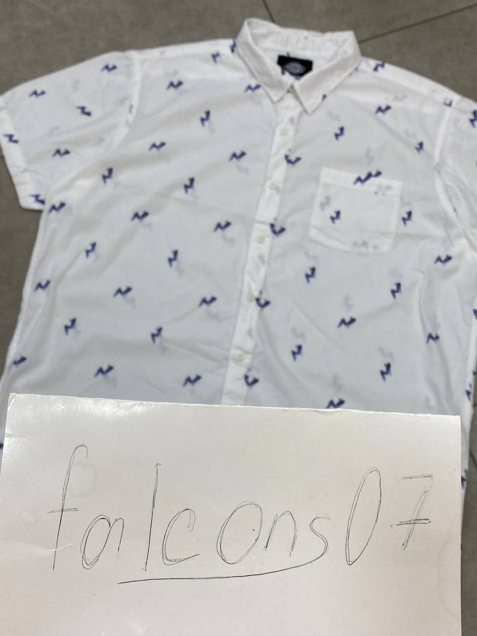 Dickies Vintage Dickies Girls Monogram Print Short Sleeve Shirt Size US XXL / EU 58 / 5 - 3 Thumbnail