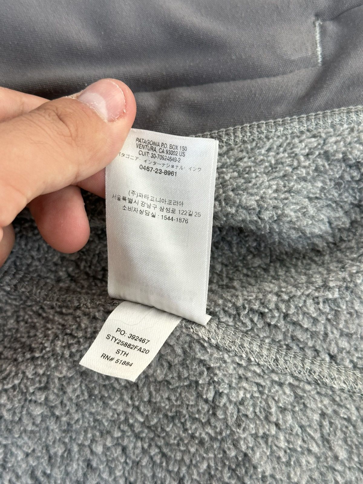 Patagonia Vintage Patagonia Zip Vest Logo M Size Gray Size US M / EU 48-50 / 2 - 11 Thumbnail