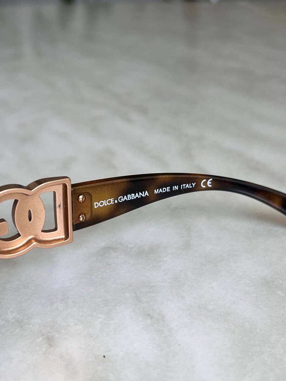 Dolce & Gabbana × Vintage Y2K Dolce & Gabbana Sunglasses Rhinestone Strass 2000s Wrap Size ONE SIZE - 9 Thumbnail