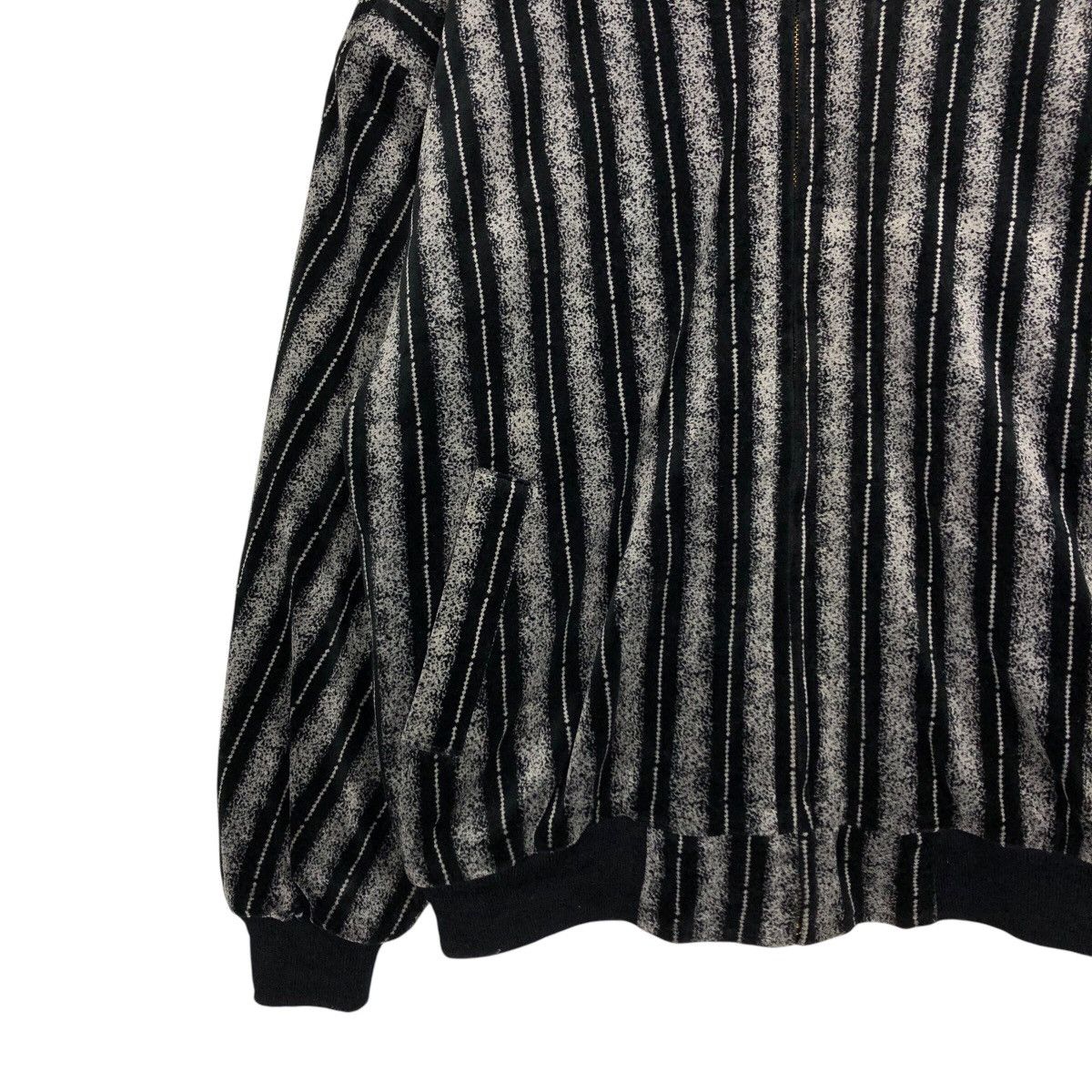 Japanese Brand × Vintage 📌Vintage Bomber Jacket Char Din Striped Issey Miyake Size US M / EU 48-50 / 2 - 5 Thumbnail