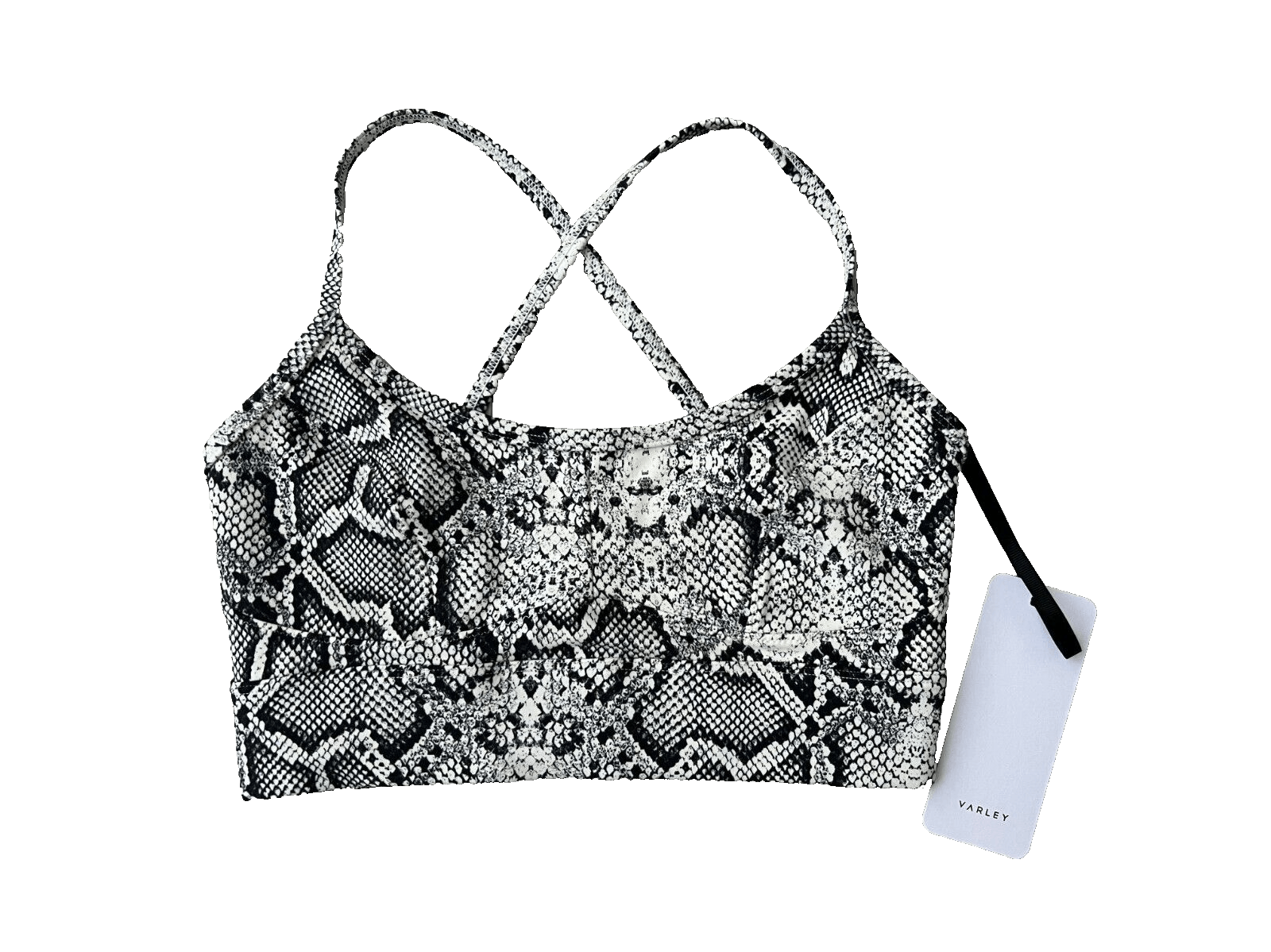 Varley Varley Irena Sports Bra Ivory Cobra ( S ) Size S / US 4 / IT 40 - 3 Thumbnail