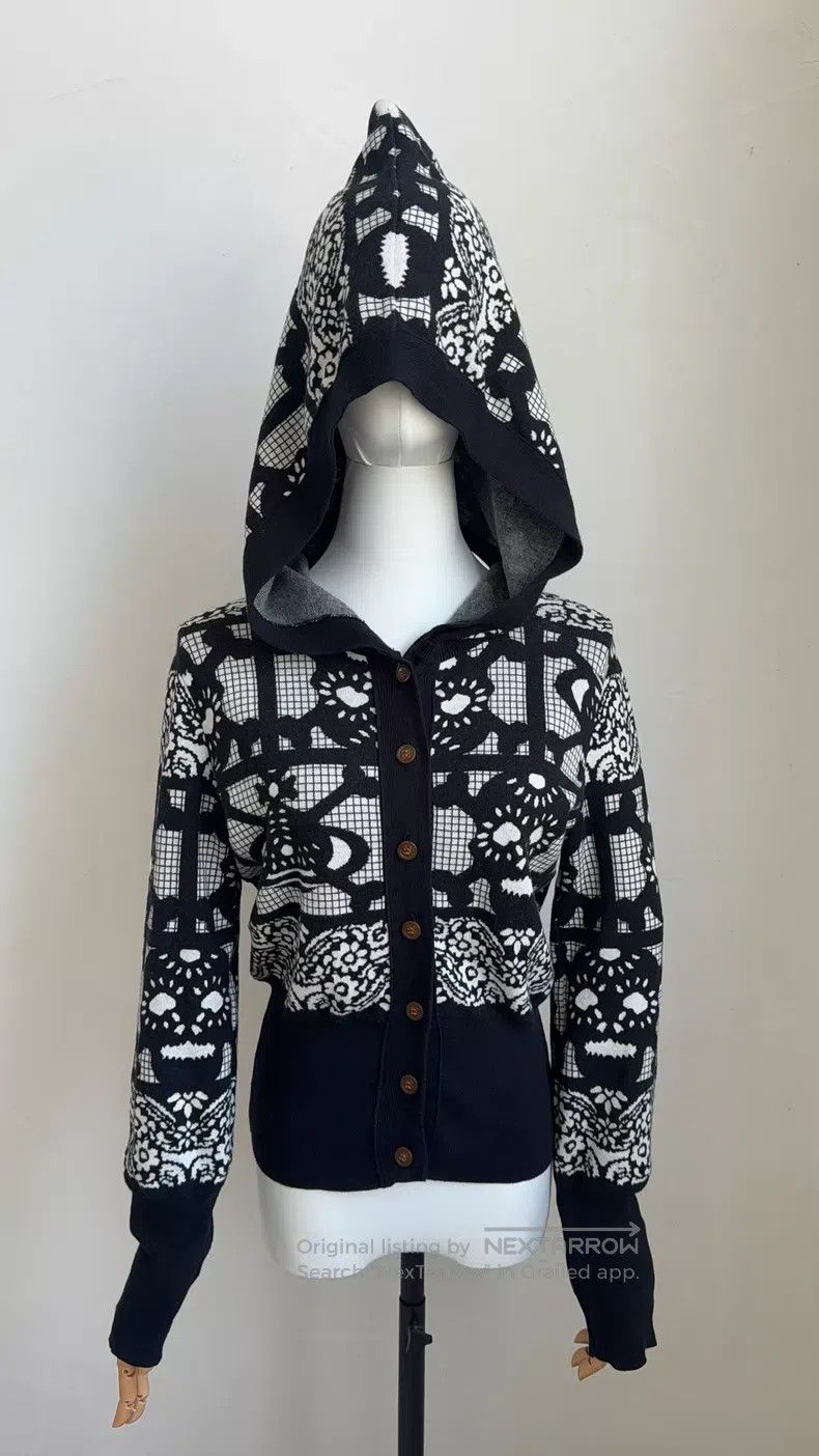 Vivienne Westwood Vivienne Westwood Pointed collar witch knitting cardigan Size L / US 10 / IT 46 - 1 Thumbnail