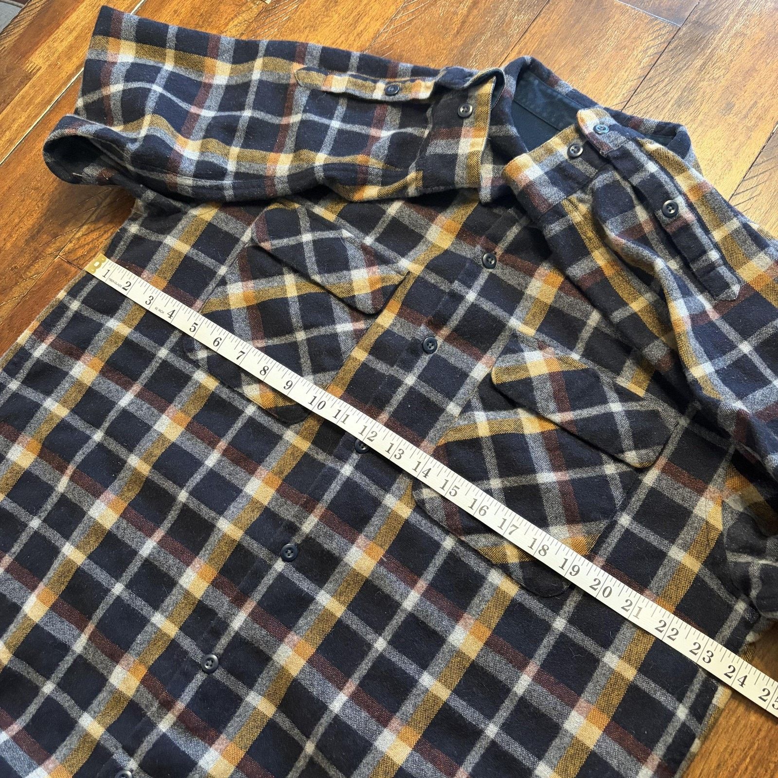Patagonia Patagonia Recycled Wool Flannel Shirt Mens XL STY50785 Size US XL / EU 56 / 4 - 9 Thumbnail