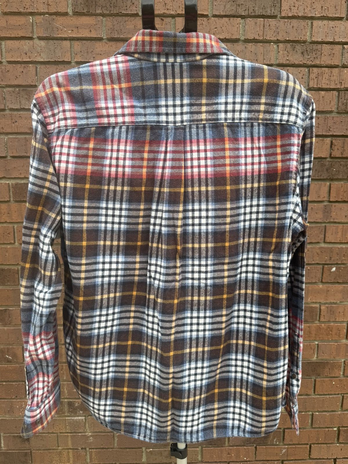 johnnie-O Johnnie O Plaid Flannel Shirt Hangin Out Kemper Laguna Blue Size US M / EU 48-50 / 2 - 6 Thumbnail