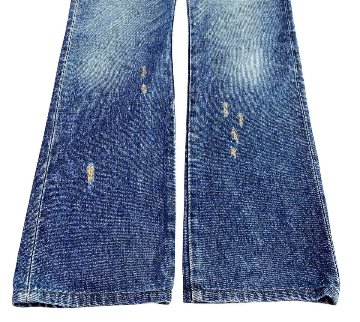 Takeo Kikuchi Takeo Kikuchi Whiskered Light Wash Whiskered Style Jeans Size US 30 / EU 46 - 5 Thumbnail