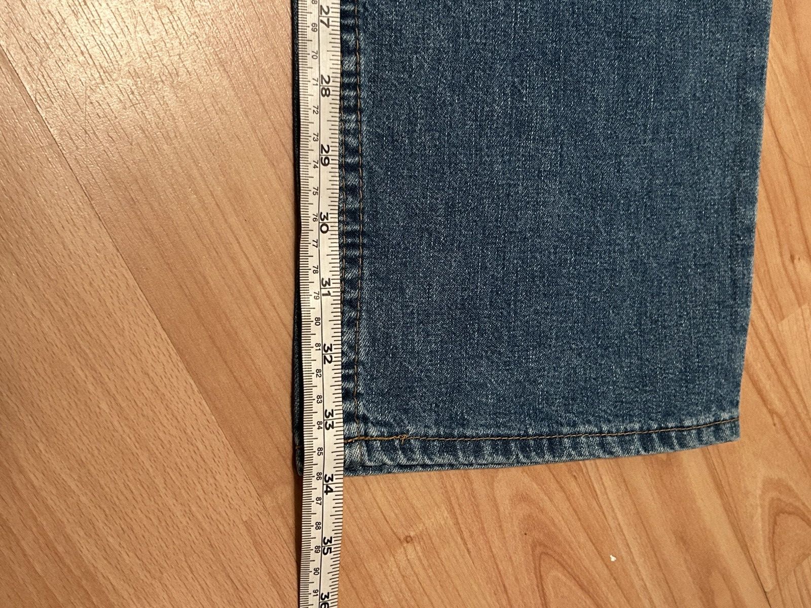 Japanese Brand Rare 1992 Levis 856 Overall Buckleback White Tab Size US 29 - 7 Thumbnail