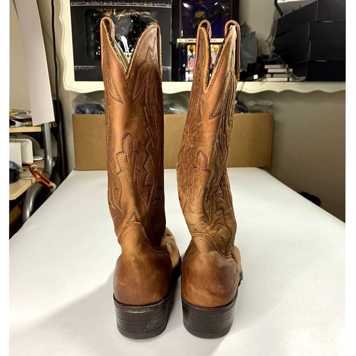 Dan Post Dan Post Marlboro Leather Western Boots Men's 7.5D Size US 8 / EU 41 - 4 Thumbnail